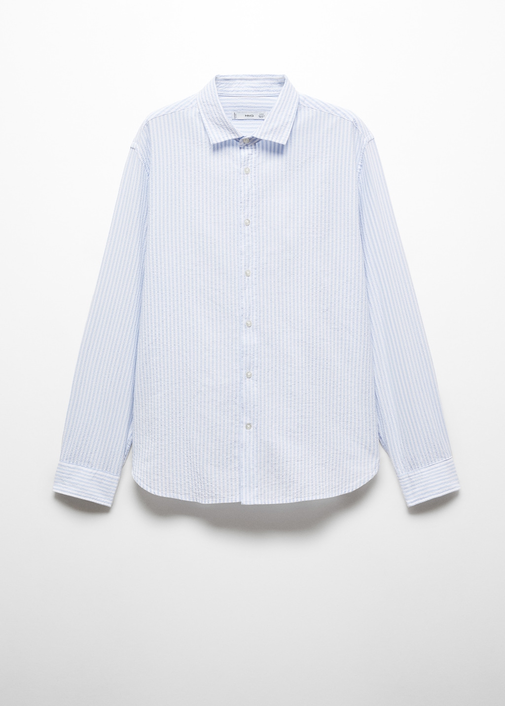 Structured pinstripe shirt