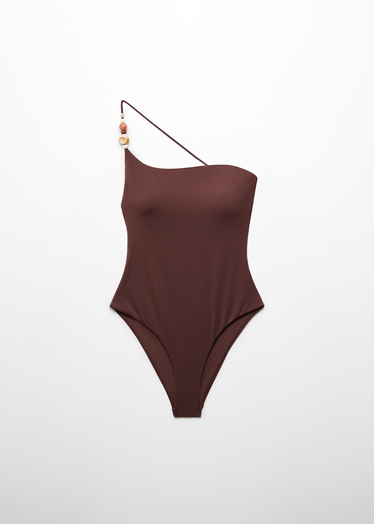 Maillot de bain asymétrique perles - Article sans modèle