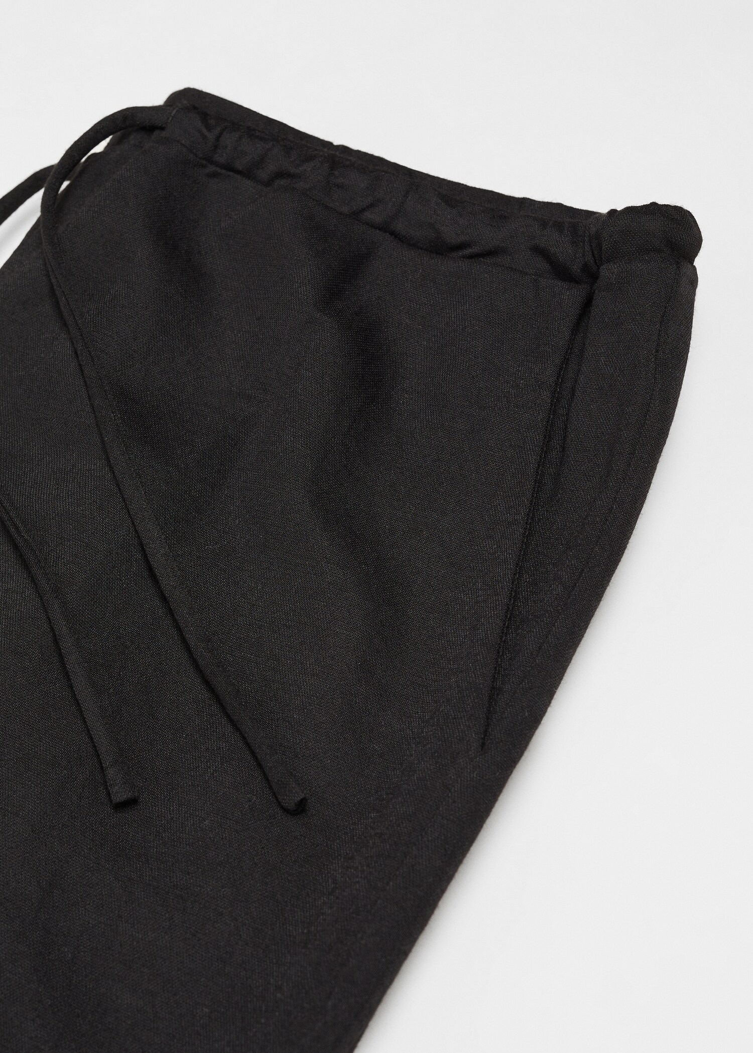 Wideleg trousers with elastic waist - Details of the article 8