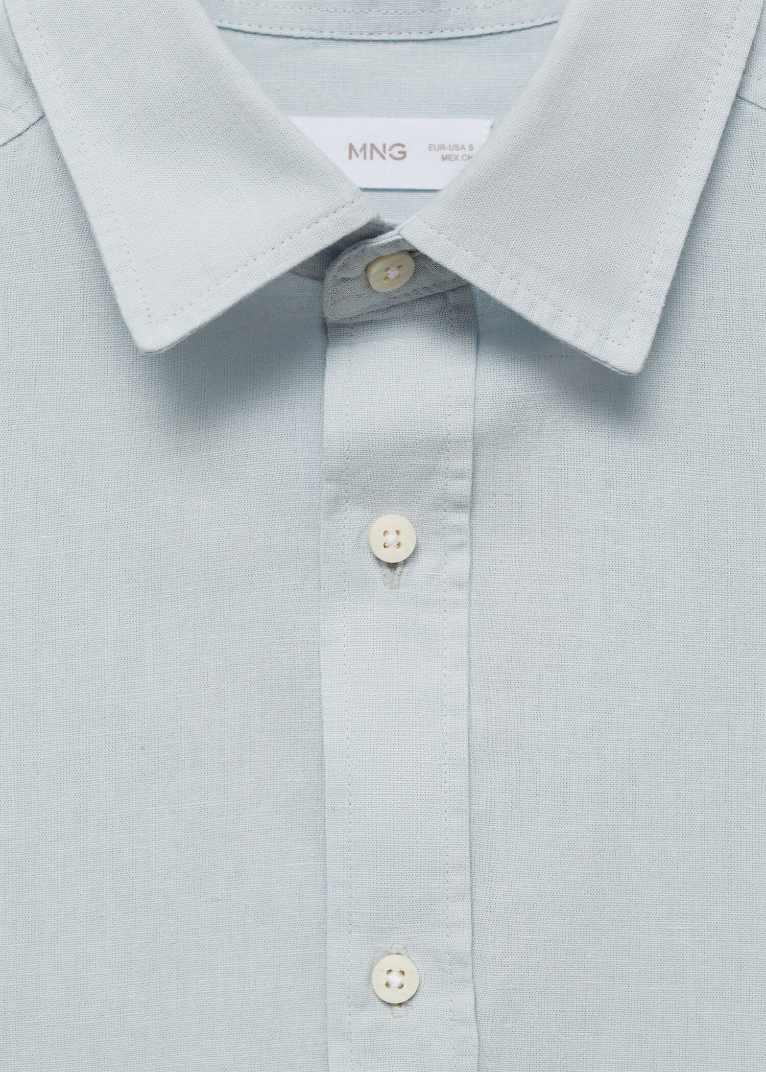 Camisa regular fit algodón - Detalle del artículo 8