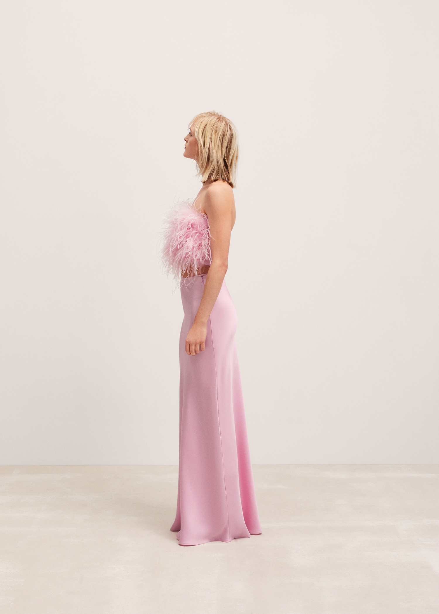 Top estilo bandeau plumas - Detalle del artículo 2