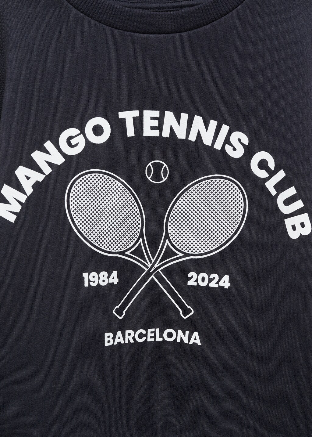 Printed message sweatshirt - Kids | MANGO China