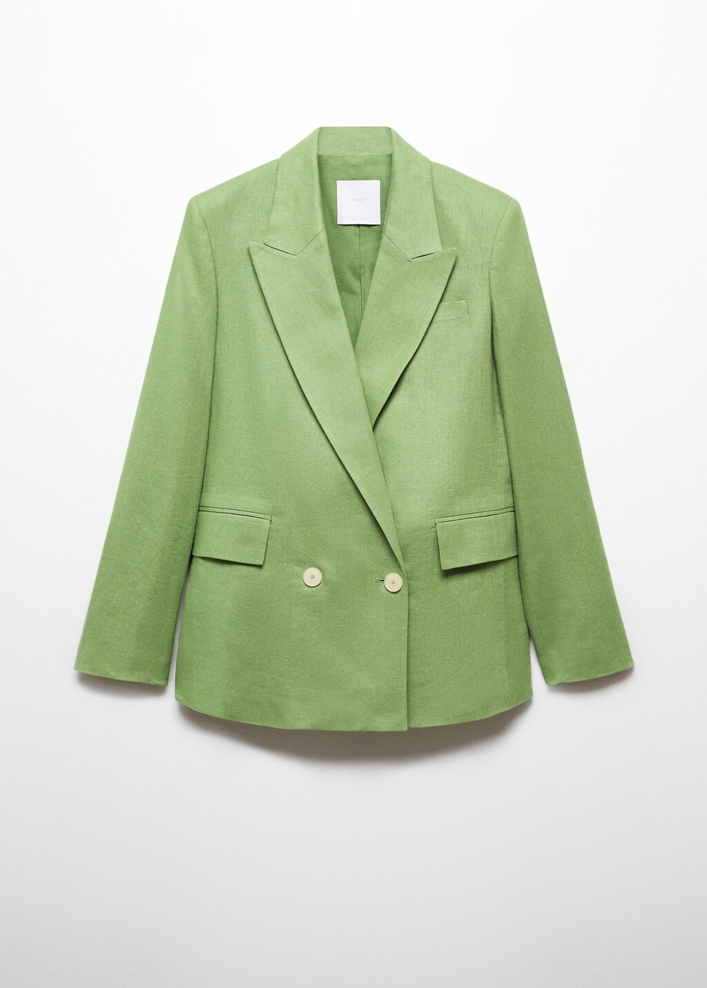 Mango green blazer sale