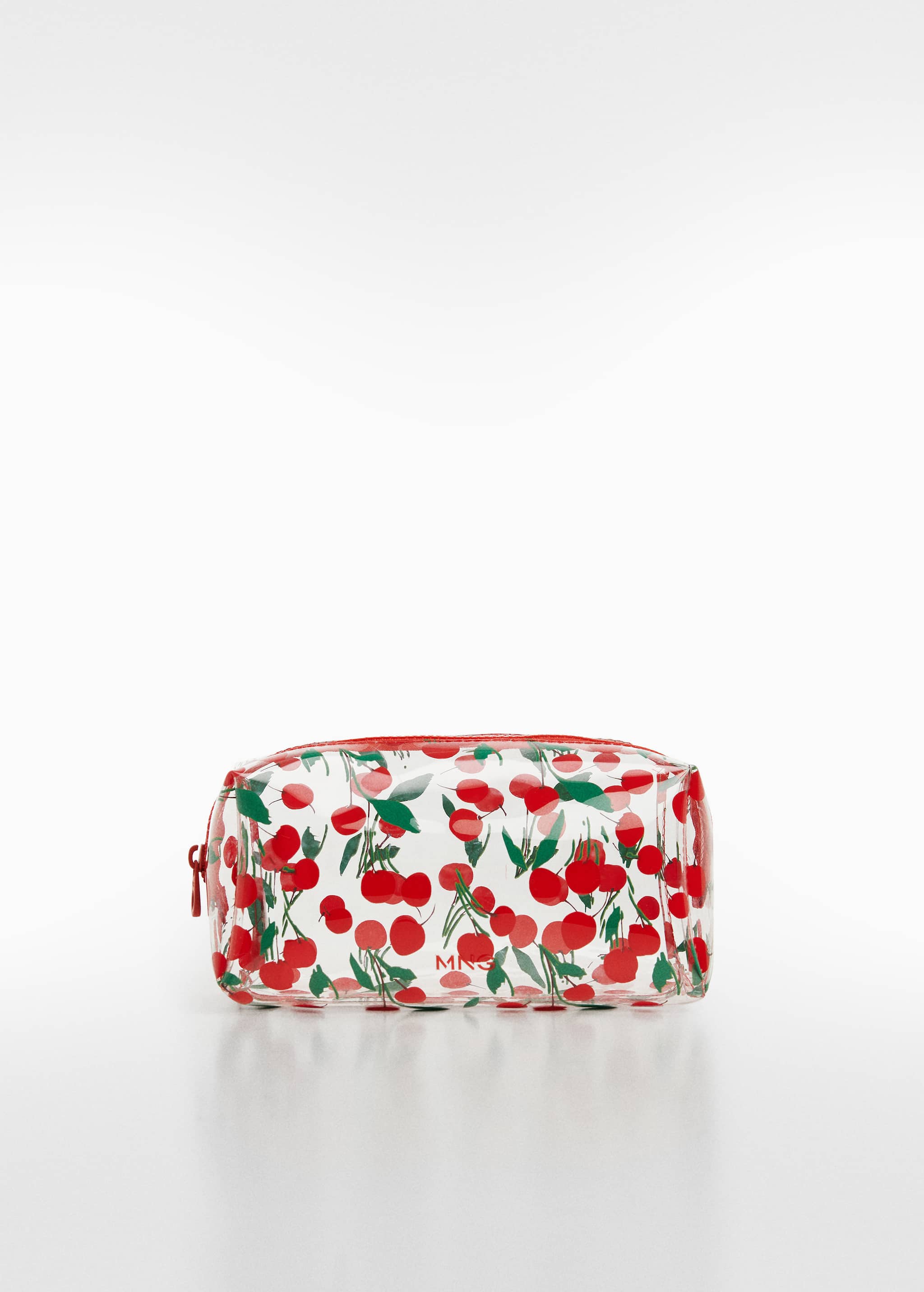 Transparent toiletry bag cherries - Article without model