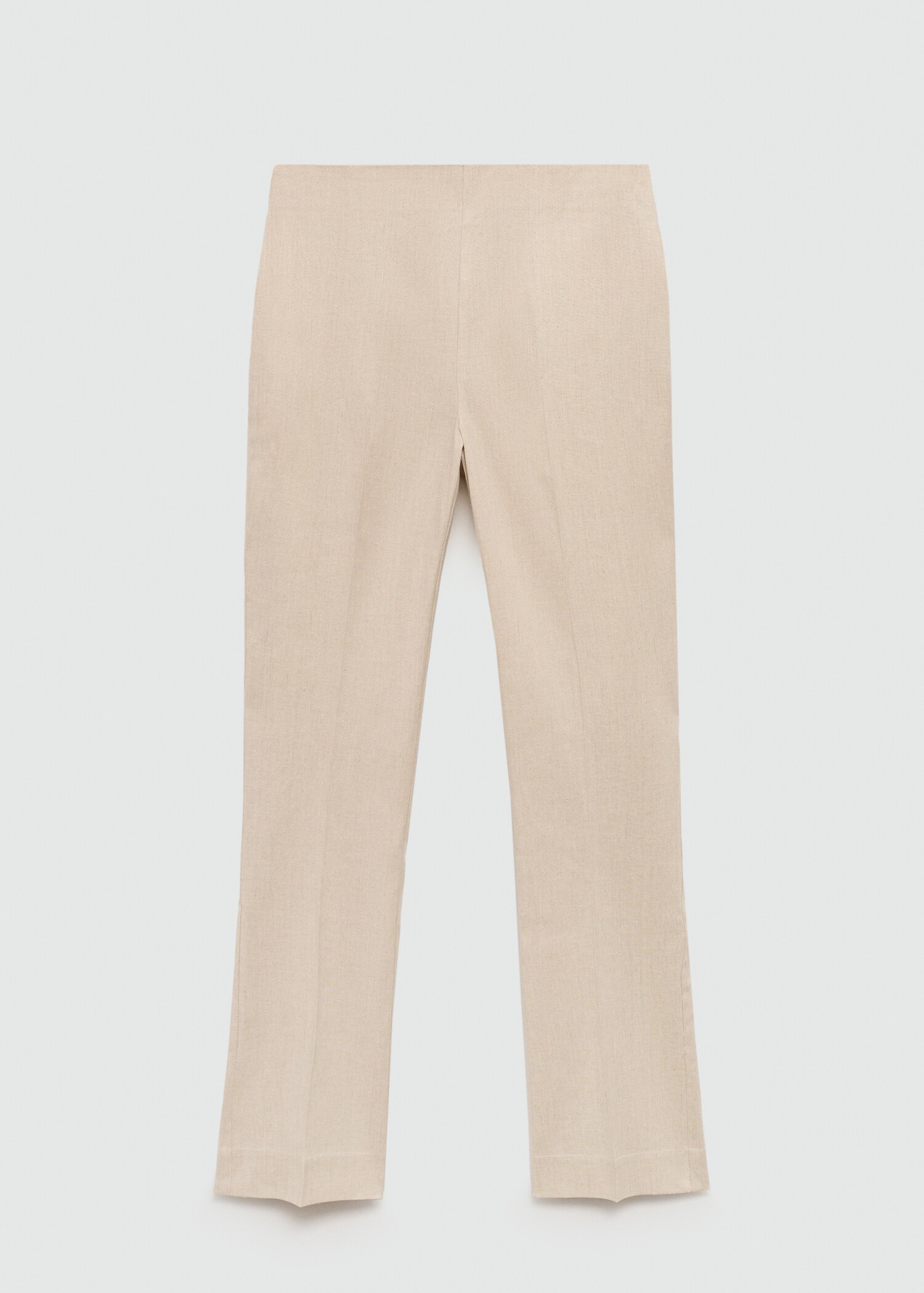 Linen flare trousers - Article without model