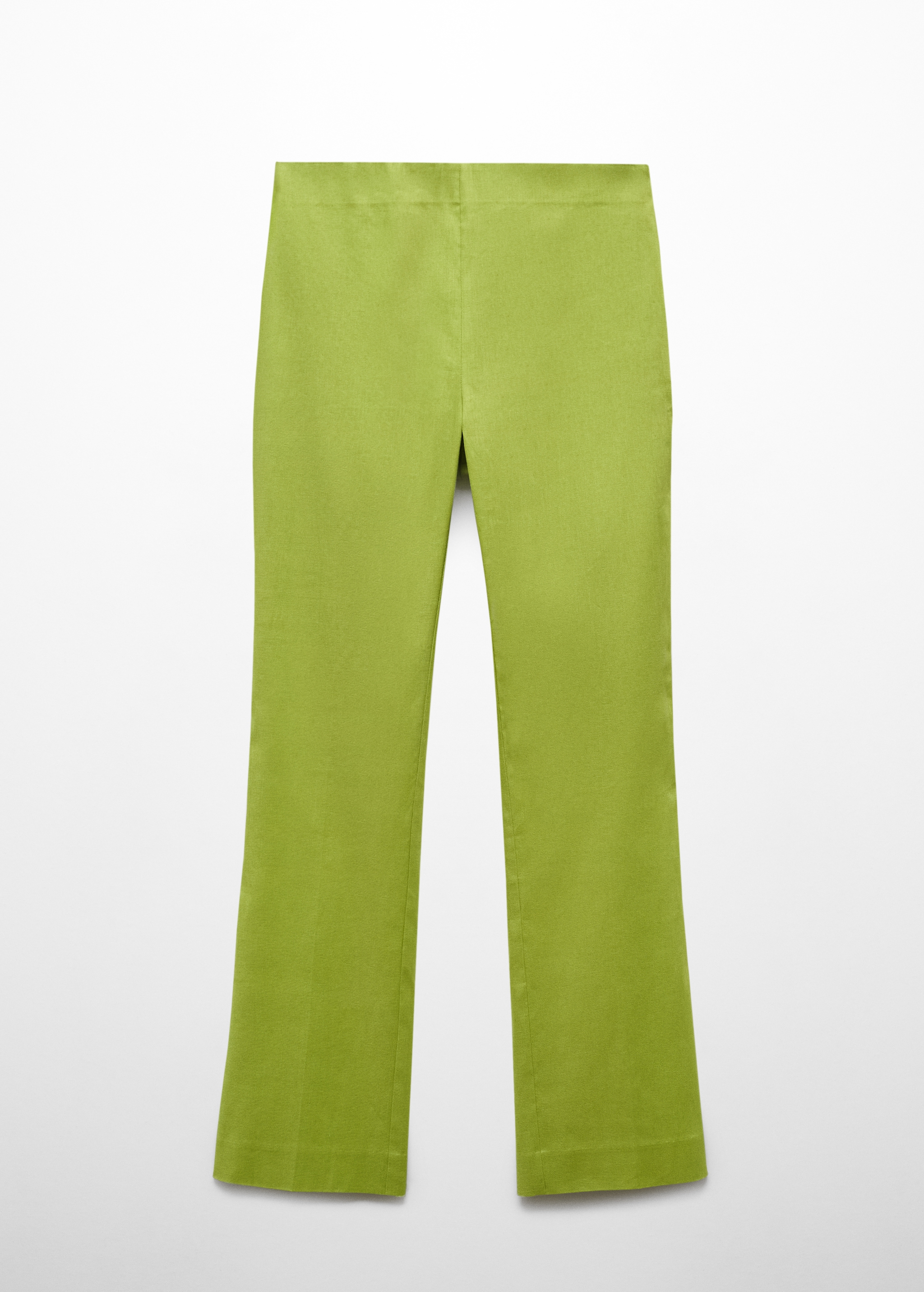 Pantaloni flare lino - Articolo senza modello