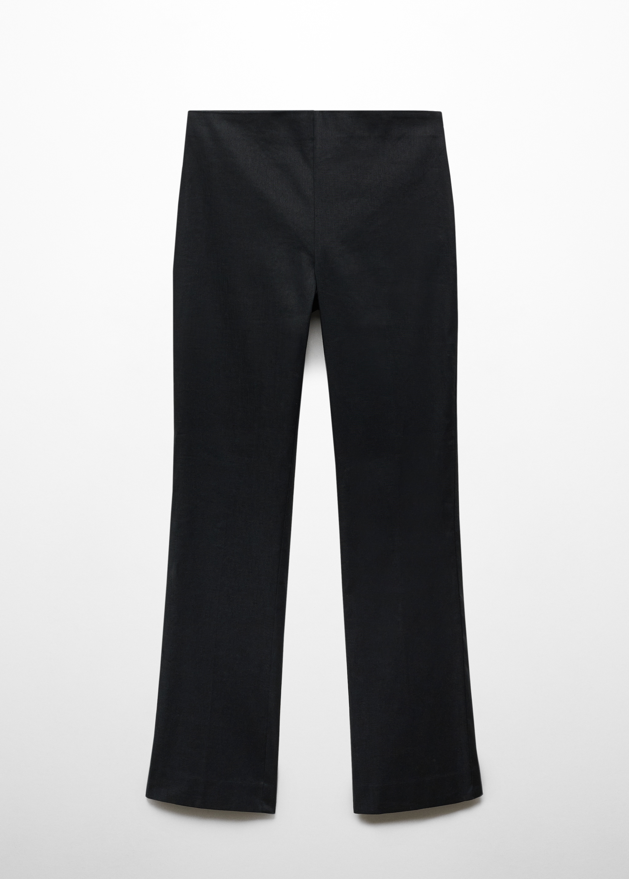 Linen flare trousers - Article without model