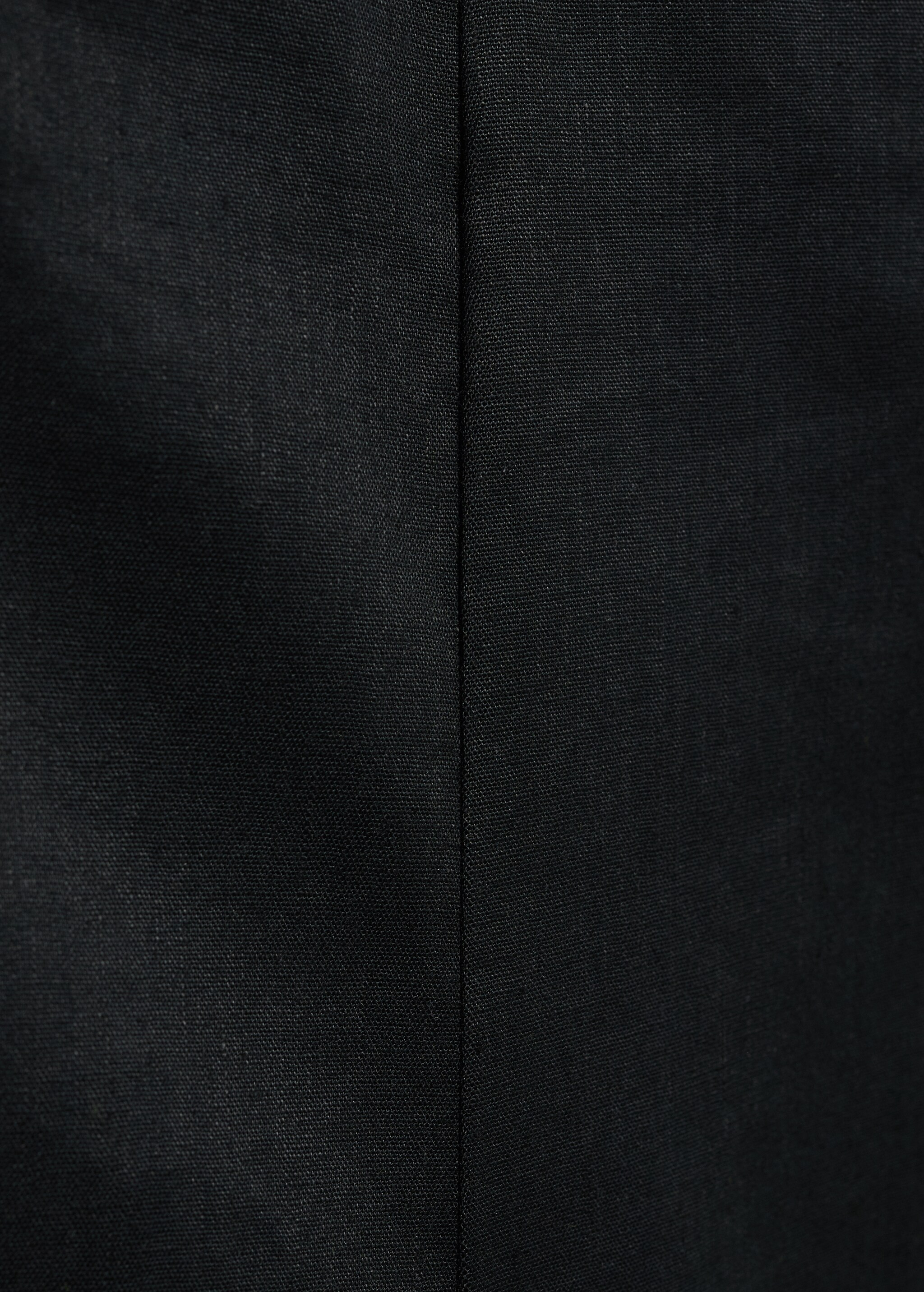 Linen flare trousers - Details of the article 8