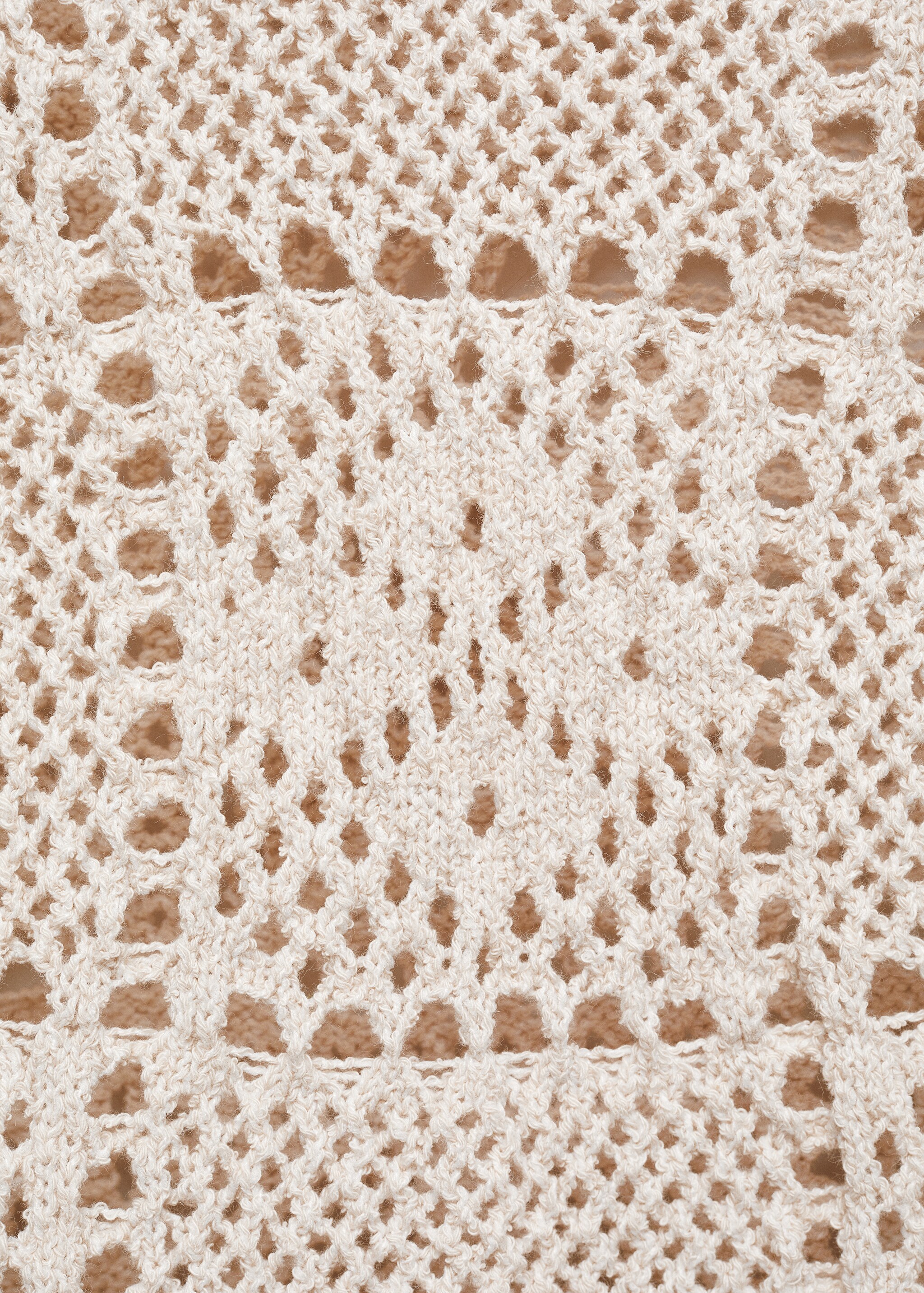 Crochet sweater with openwork details - Details of the article 8