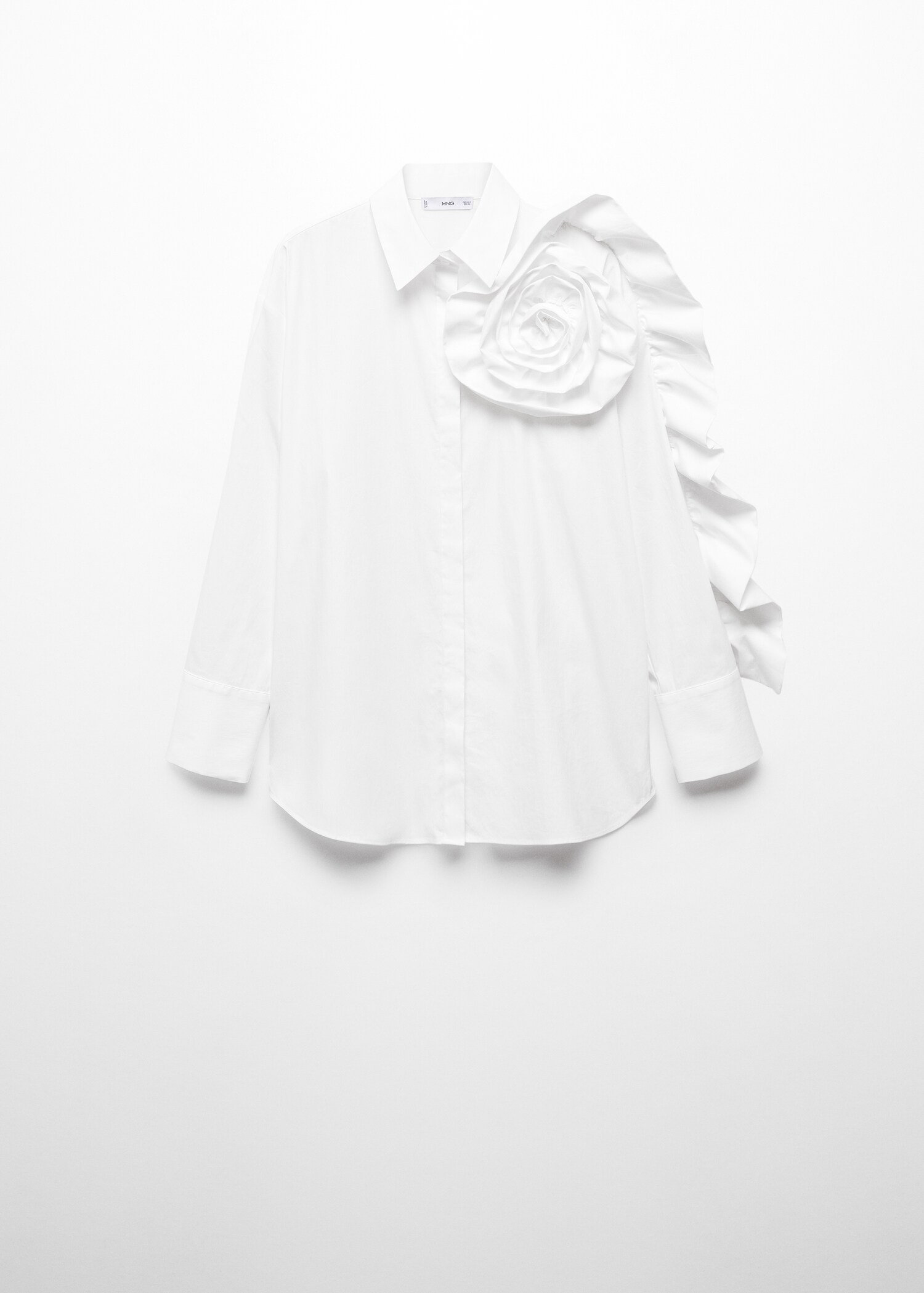 Maxi floral shirt - Article without model