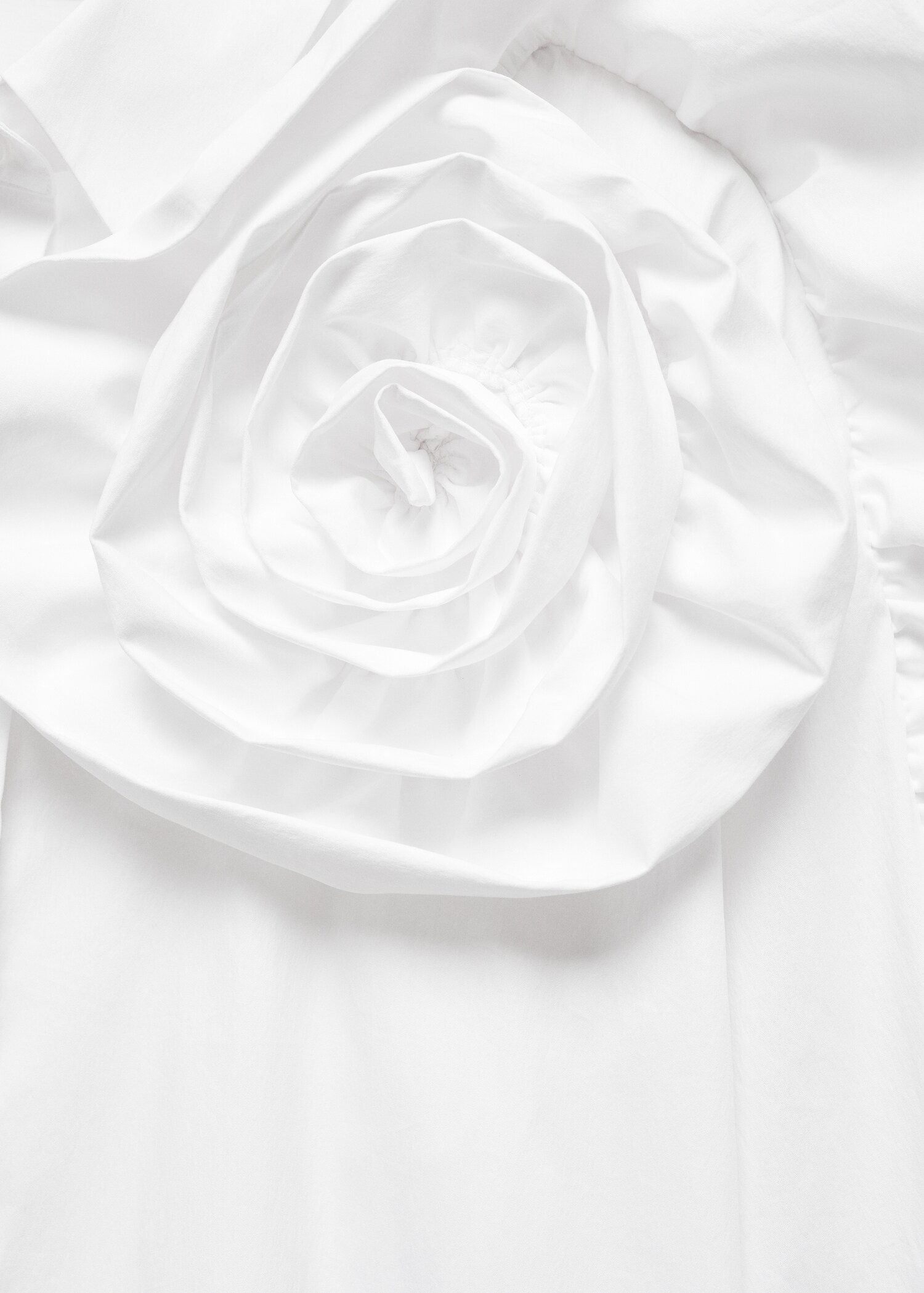 Maxi floral shirt - Details of the article 8