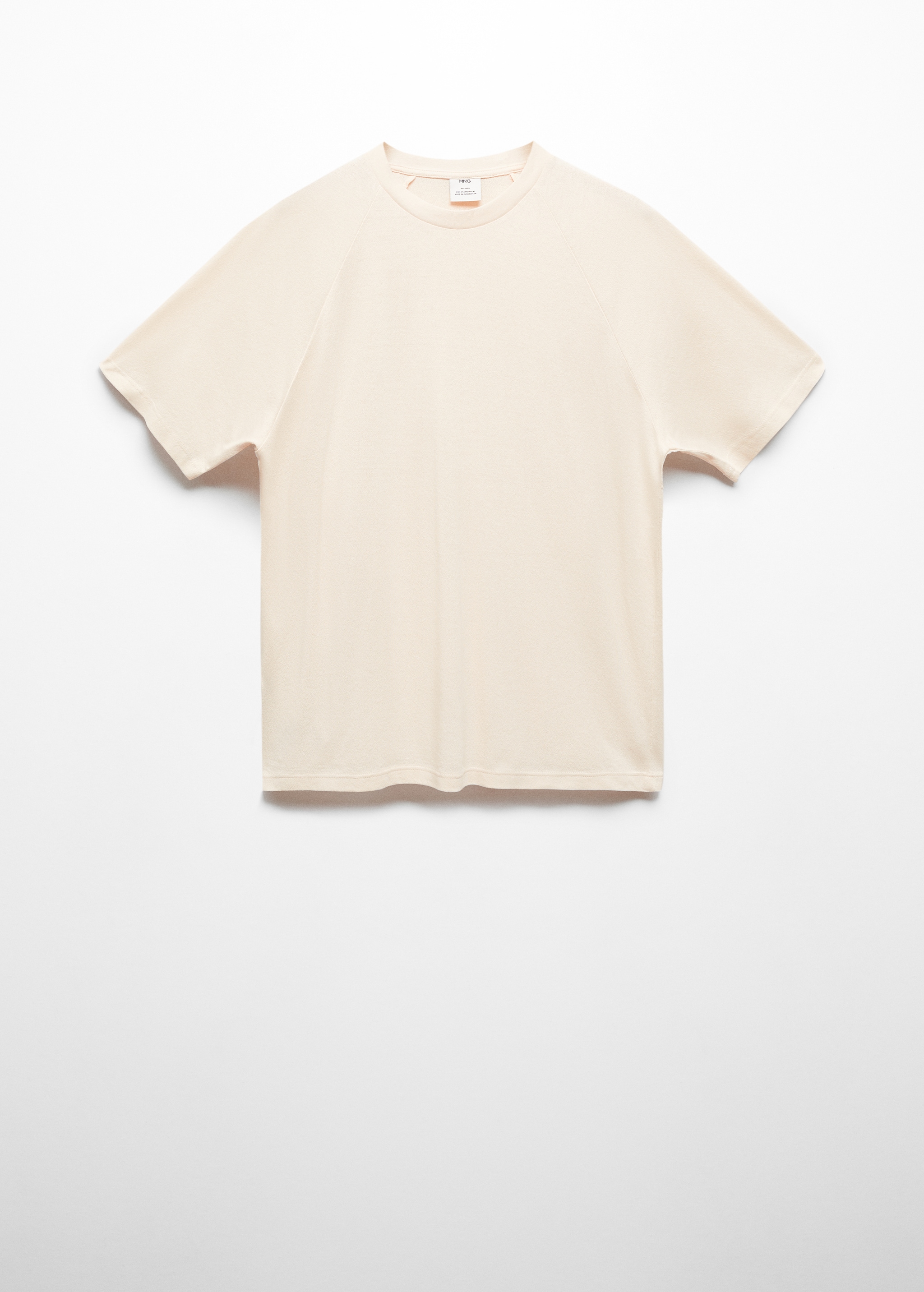 T-shirt de algodão relaxed fit - Artigo sem modelo