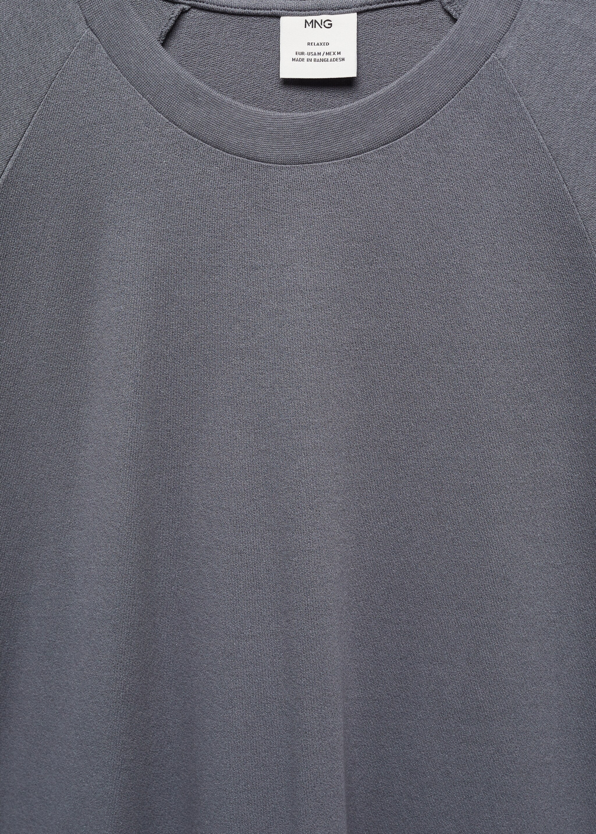 Relaxed fit cotton t-shirt - Details of the article 8