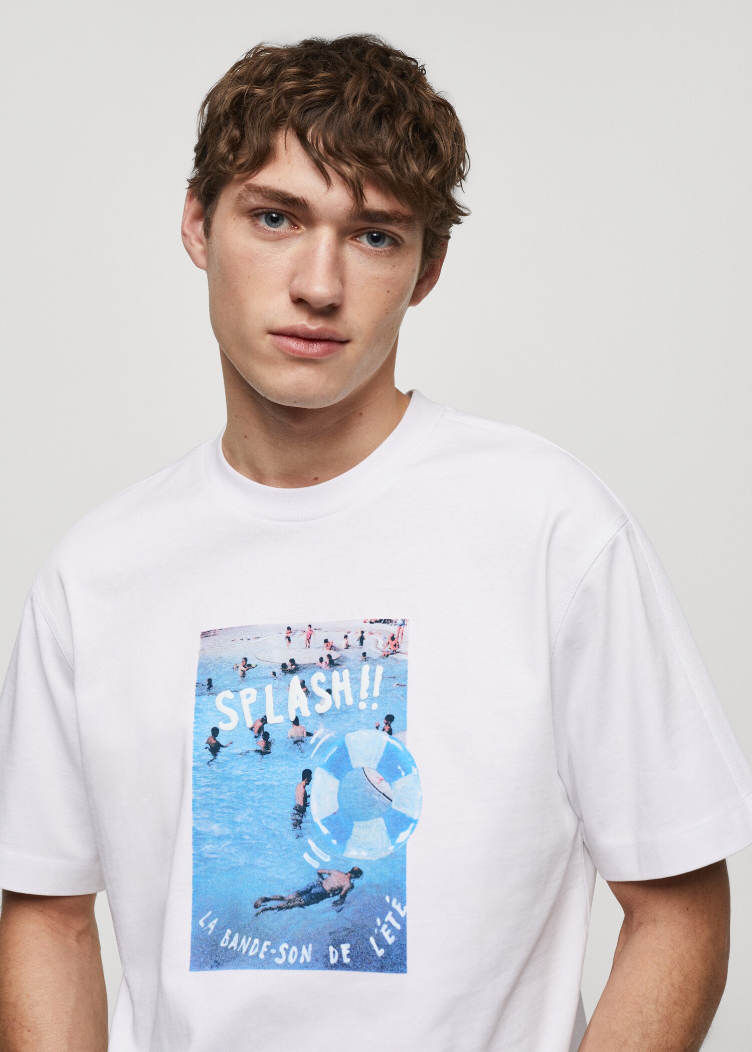 Camiseta algodón estampado dibujo - Detalle del artículo 1