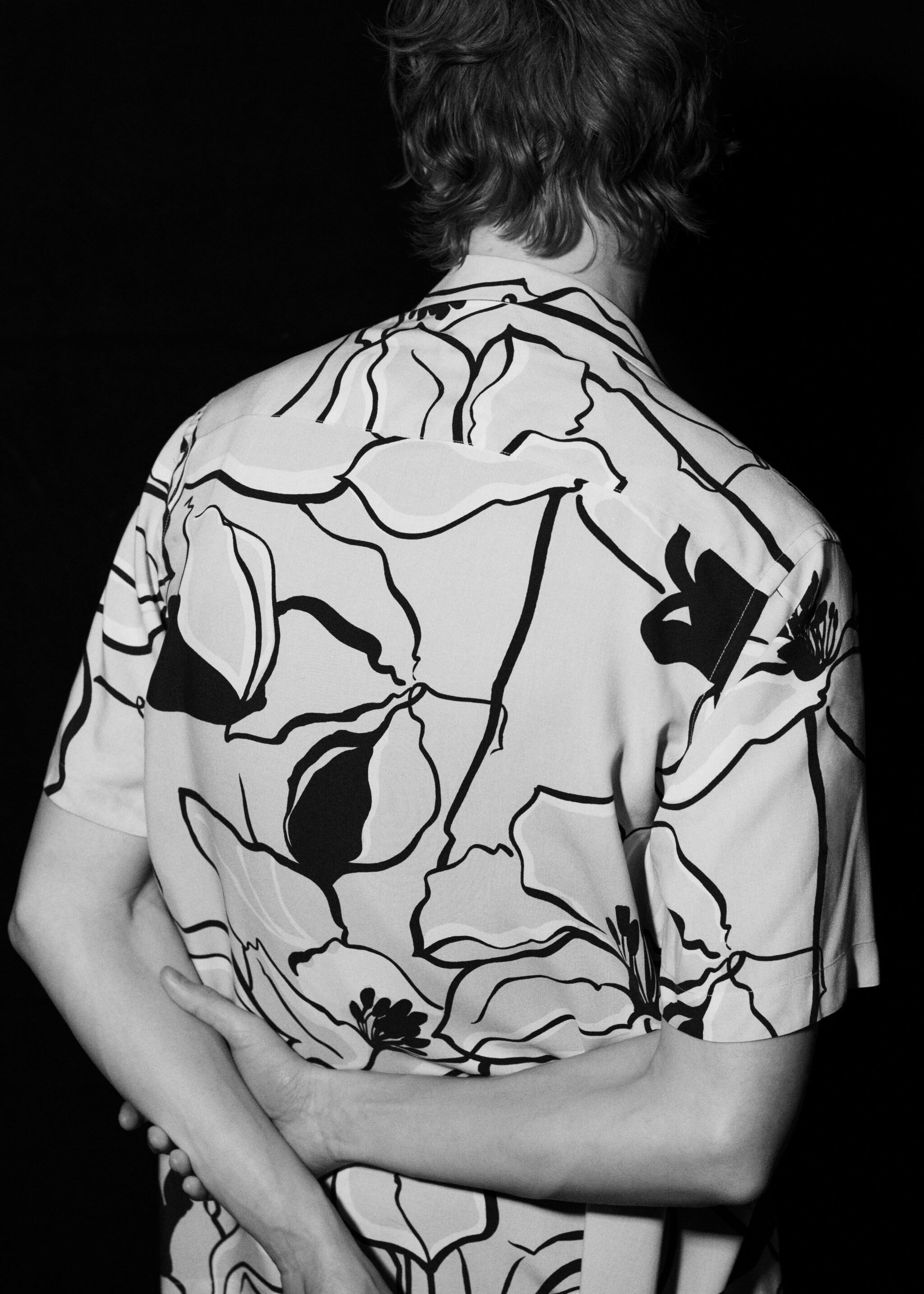 Printed fluid regular-fit shirt - Details of the article 5