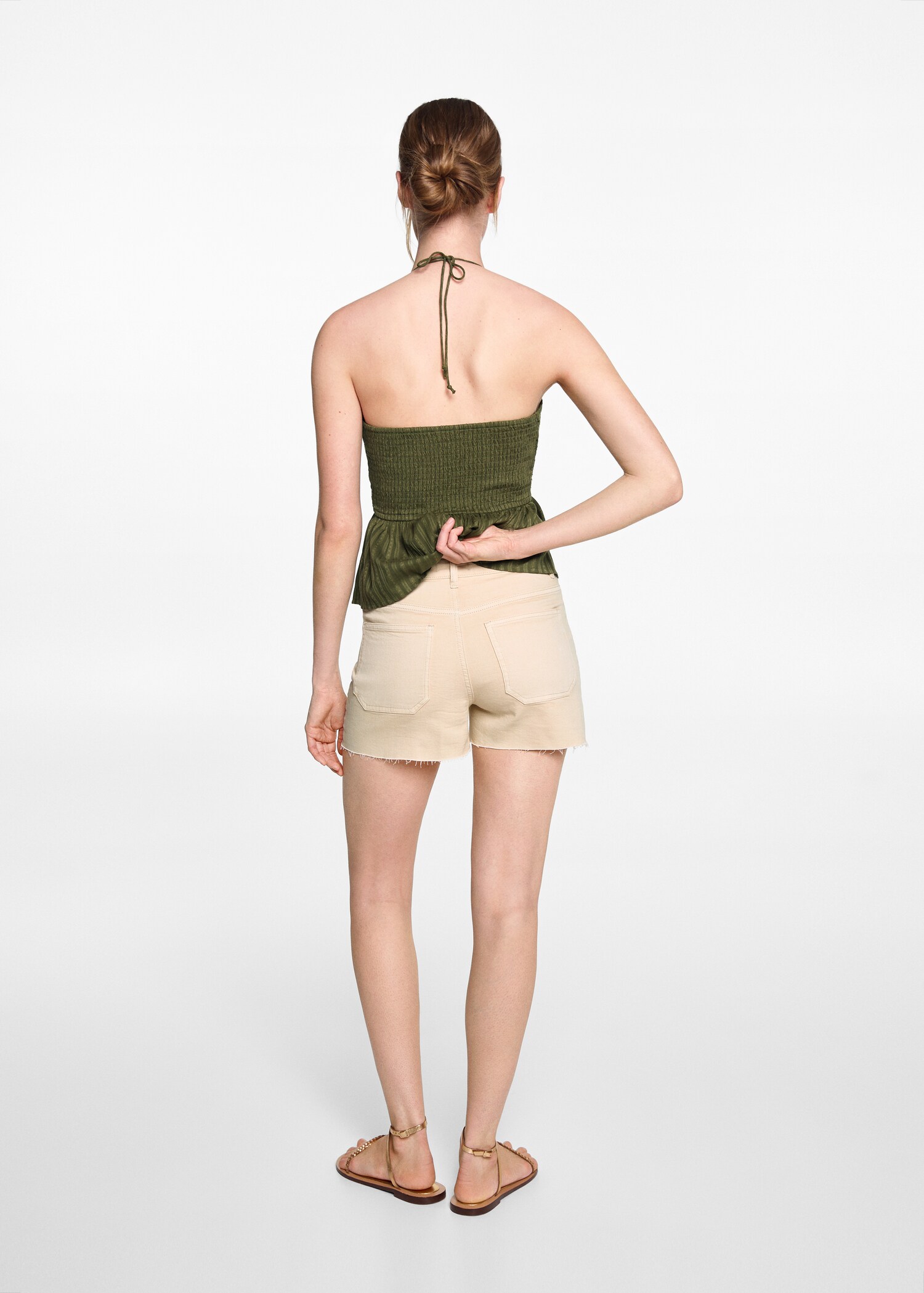 Short coton poches - Verso de l’article