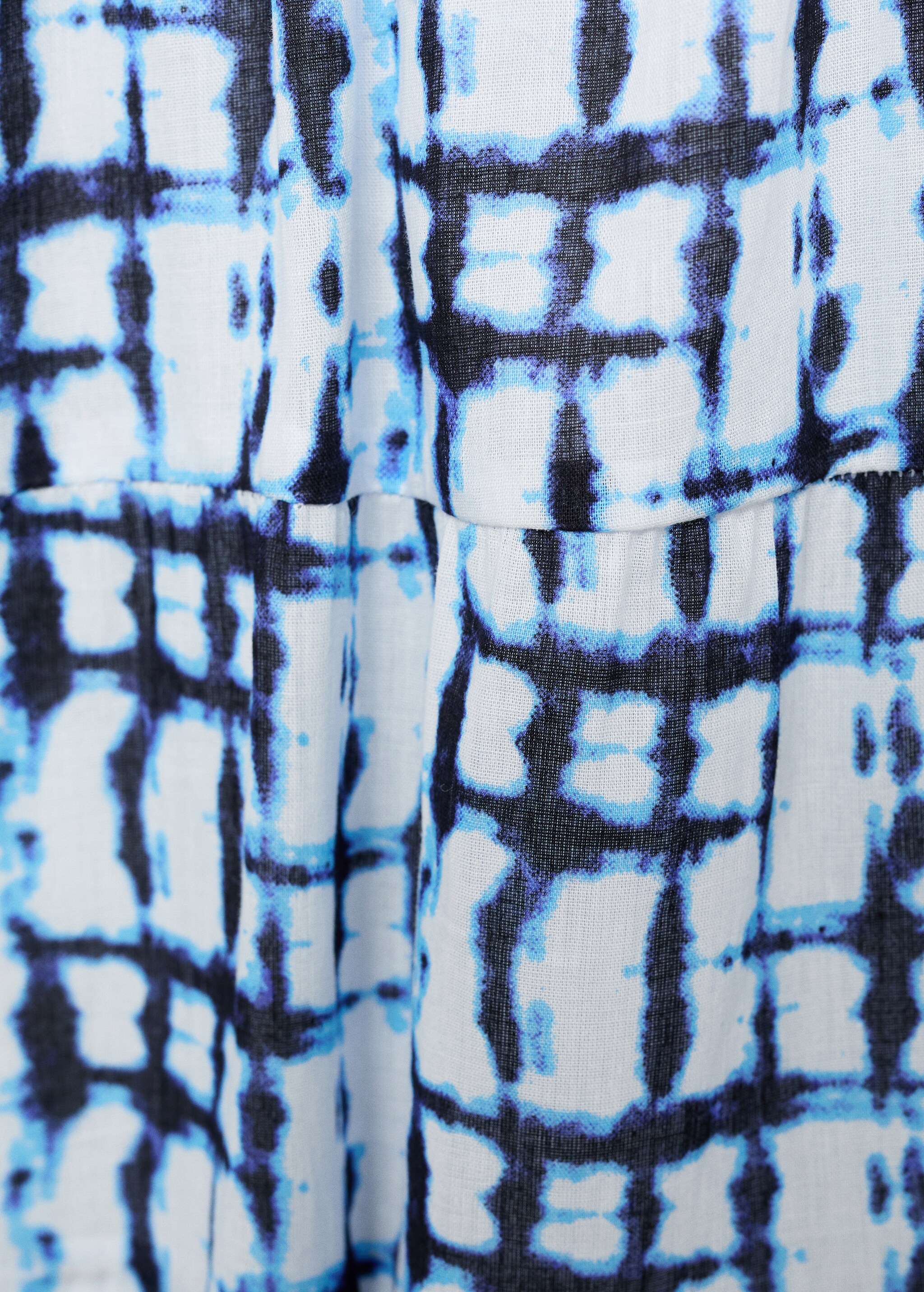 Tie-dye print dress - Details of the article 0
