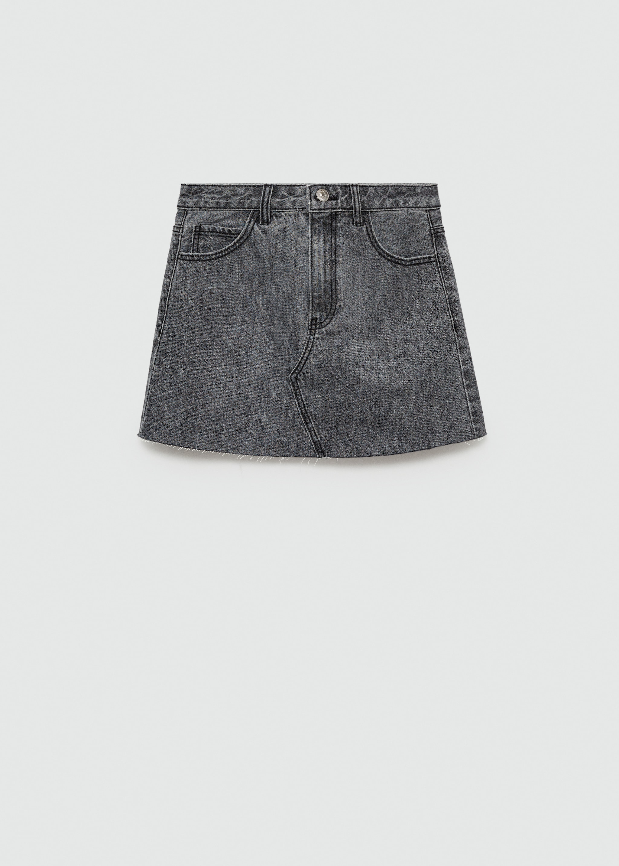 Denim mini-skirt - Article without model