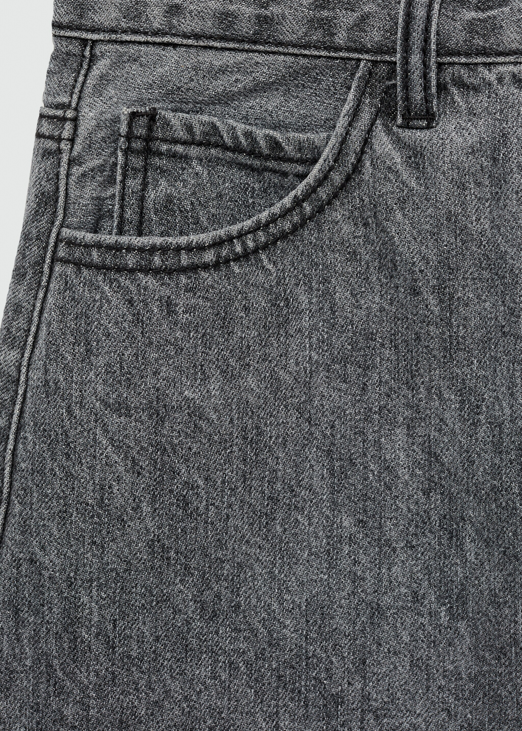 Denim mini-skirt - Details of the article 8