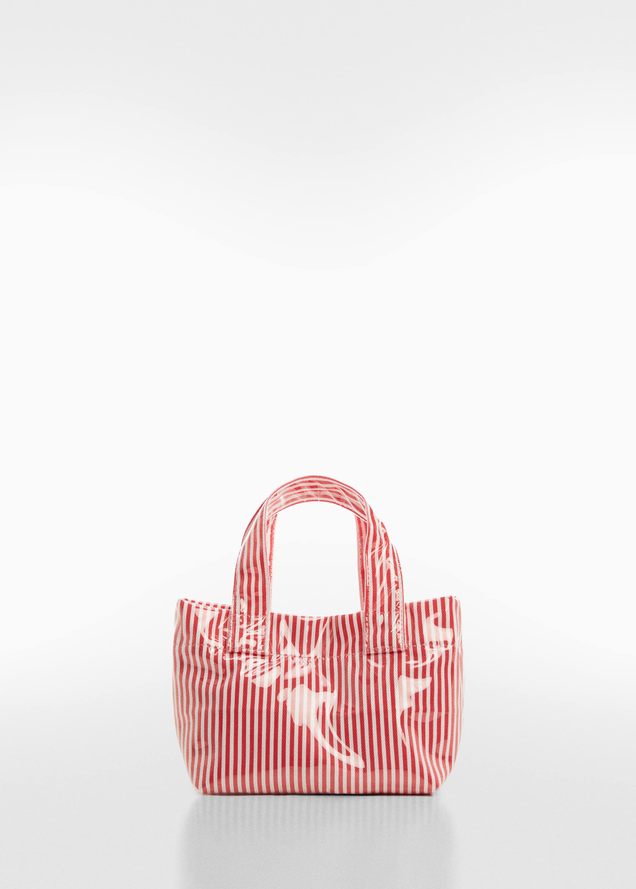 Striped handbag - Article without model