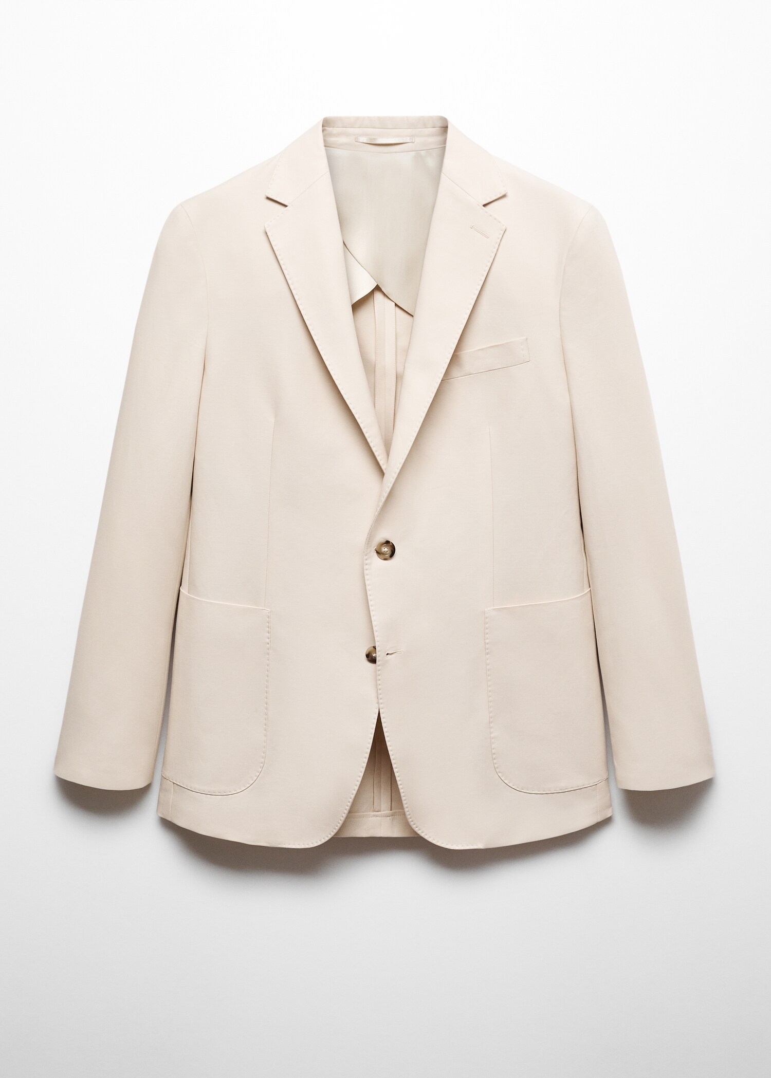 Veste costume slim-fit 100 % coton - Article sans modèle