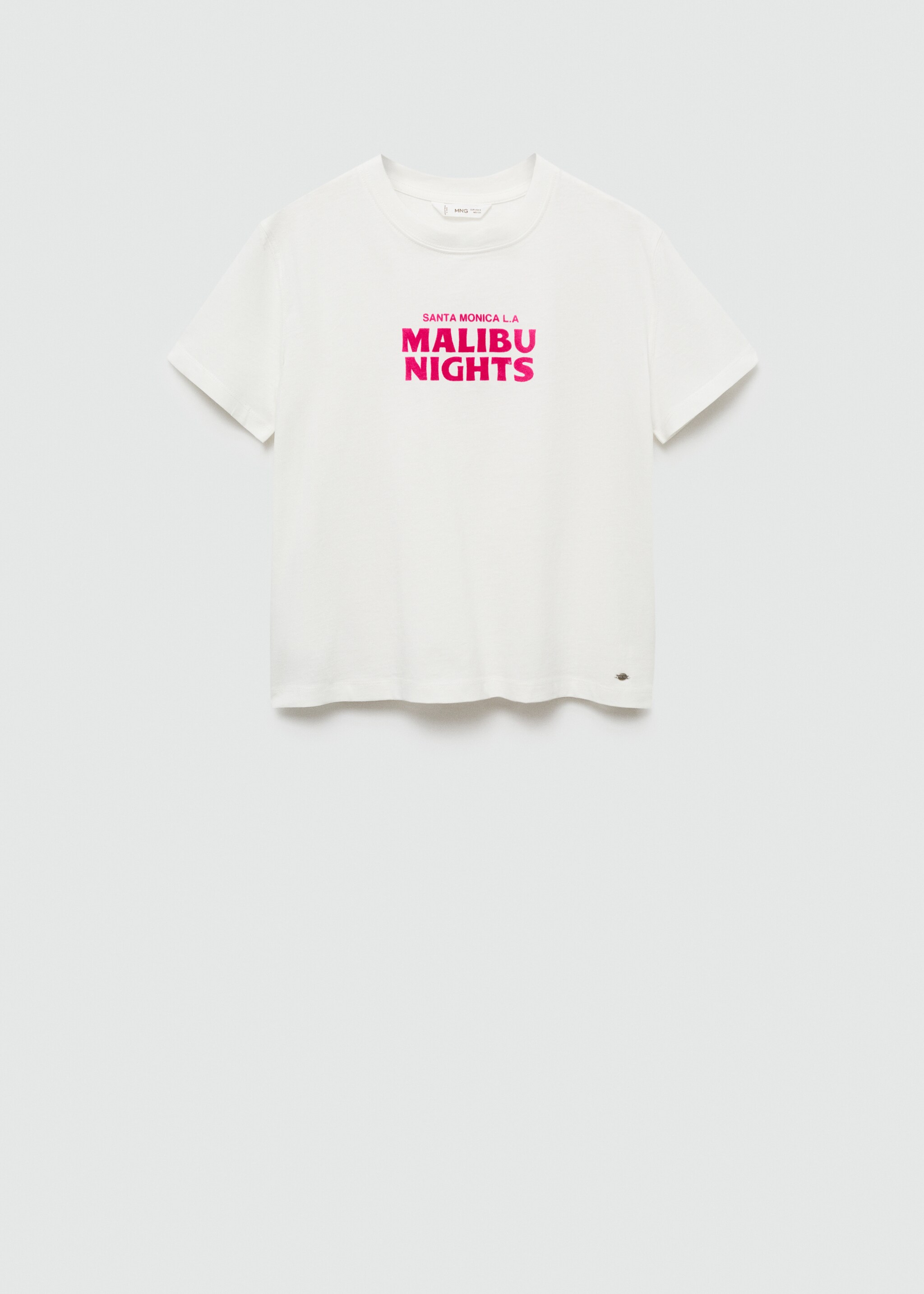 T-shirt met boodschap - Artikel zonder model