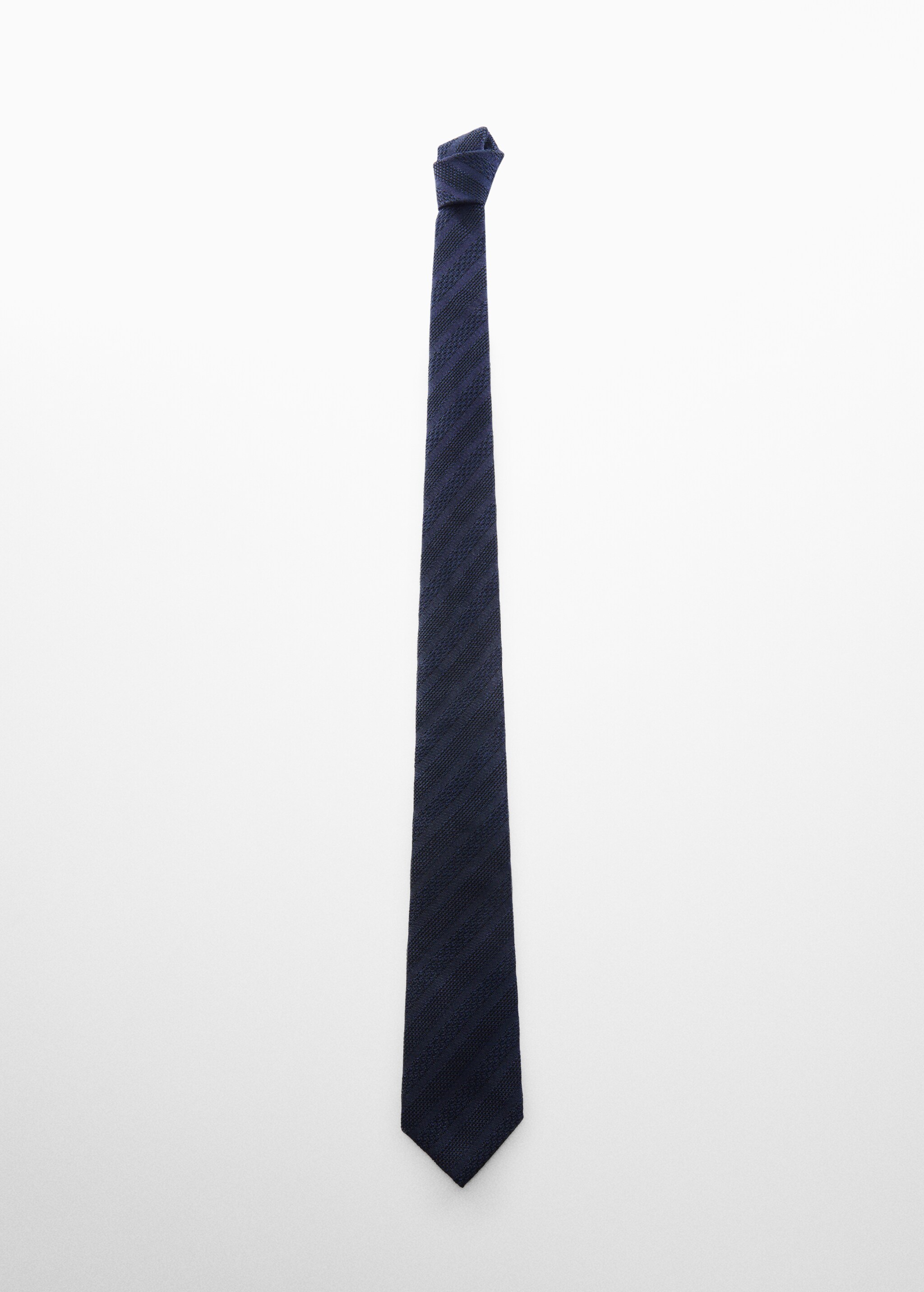 100% structured mulberry silk tie - Article without model