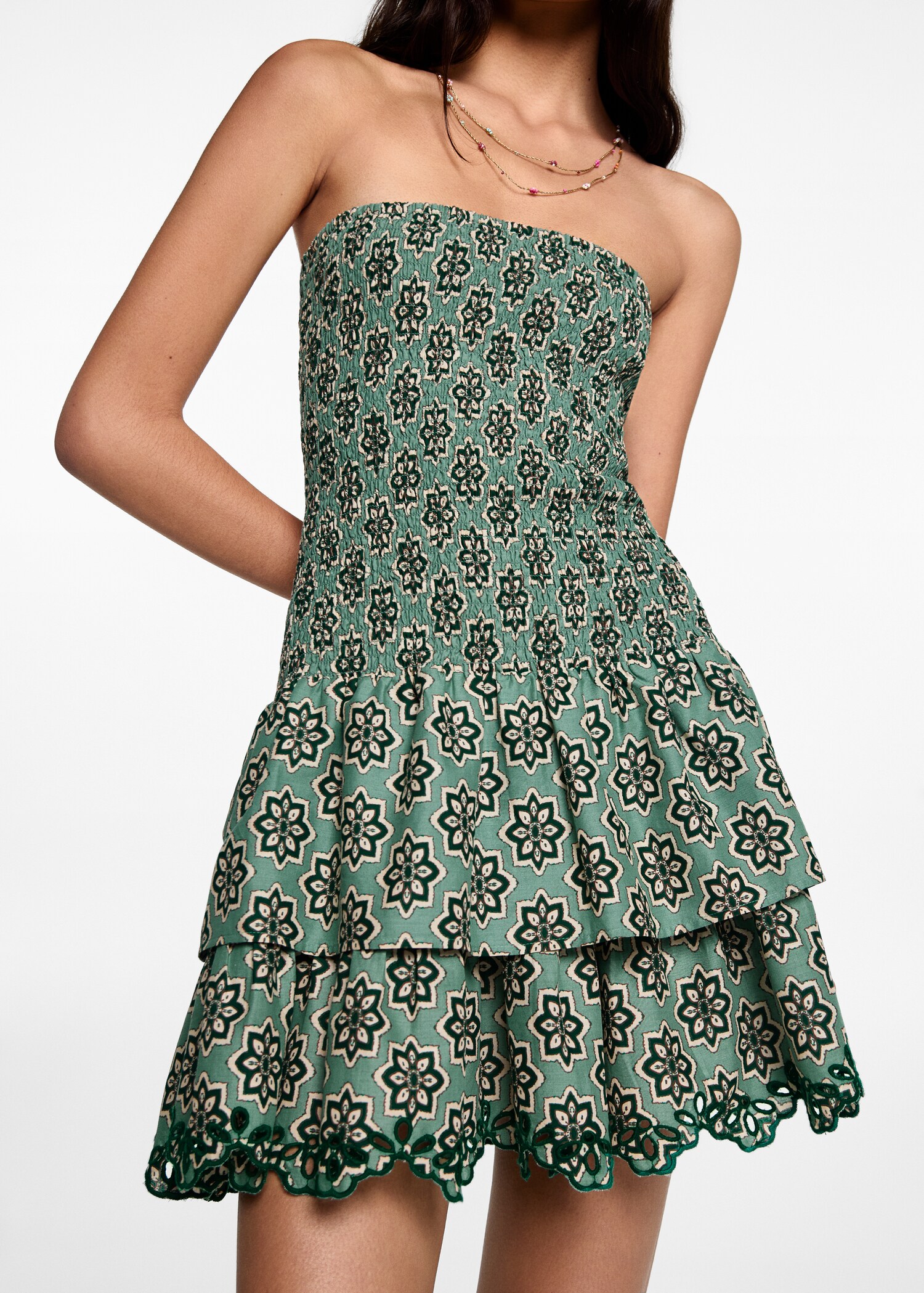 Robe imprimée à volants - Détail de l'article 6