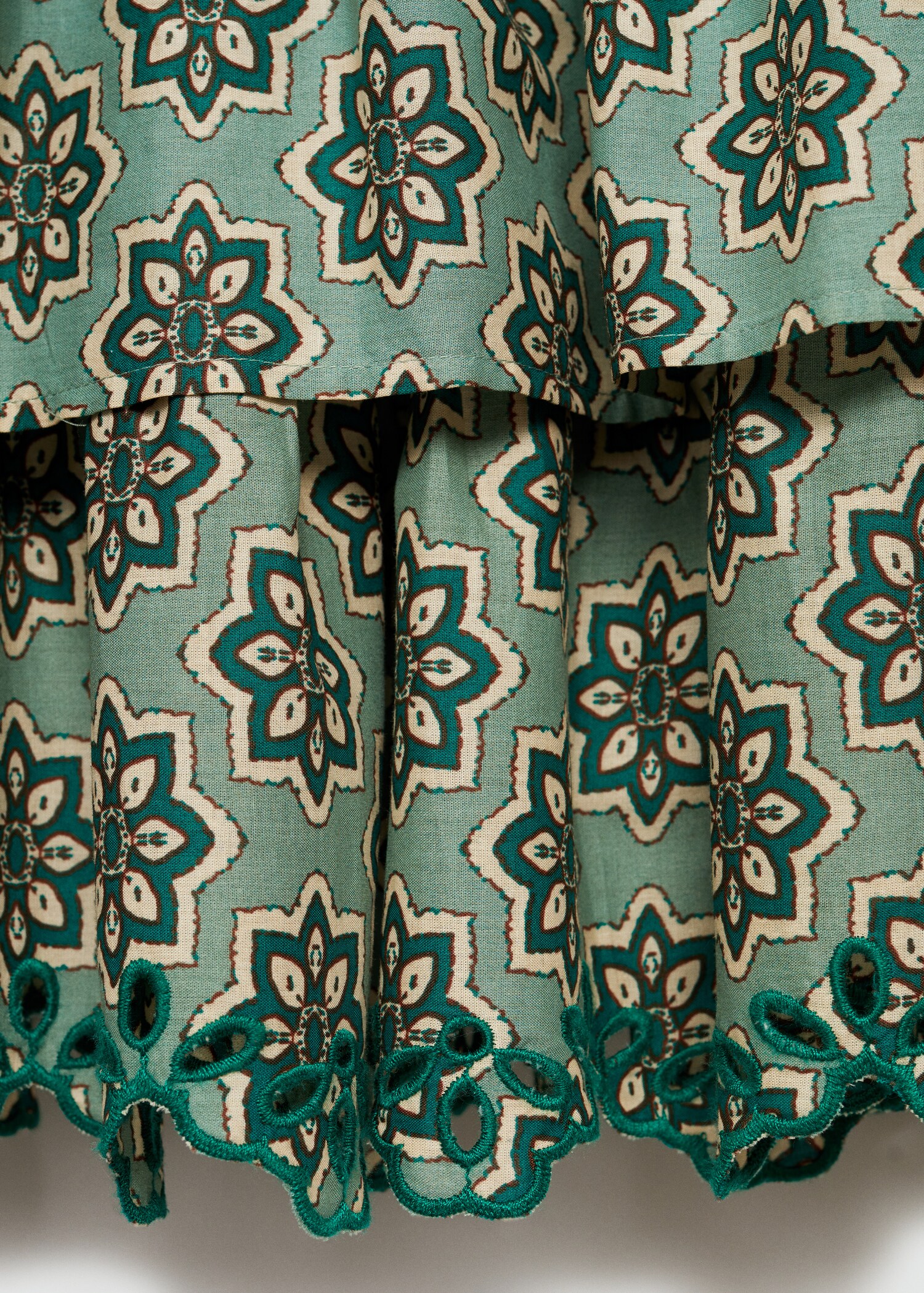 Robe imprimée à volants - Détail de l'article 8