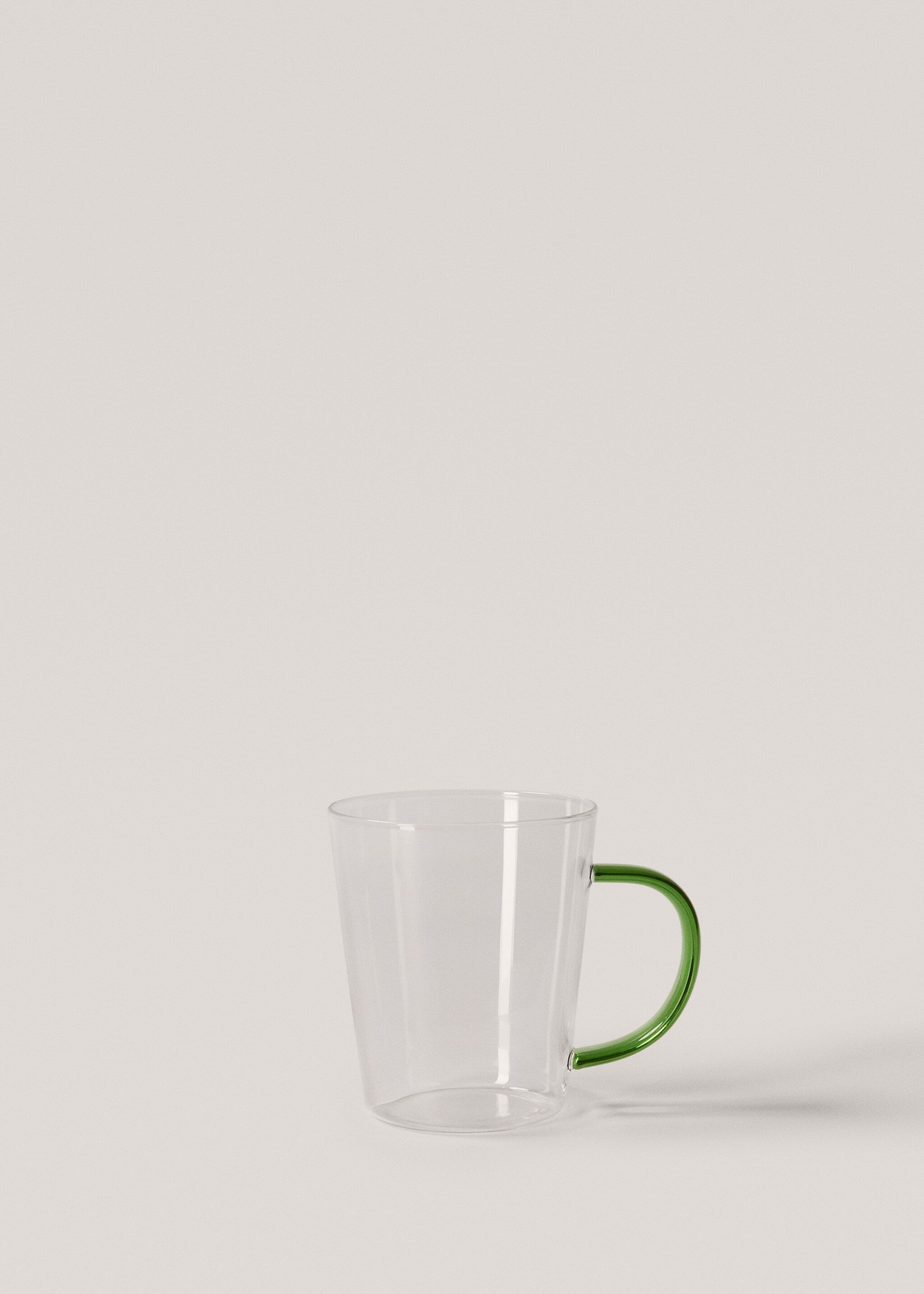 Borosilicate mug with two-tone handle - Article without model