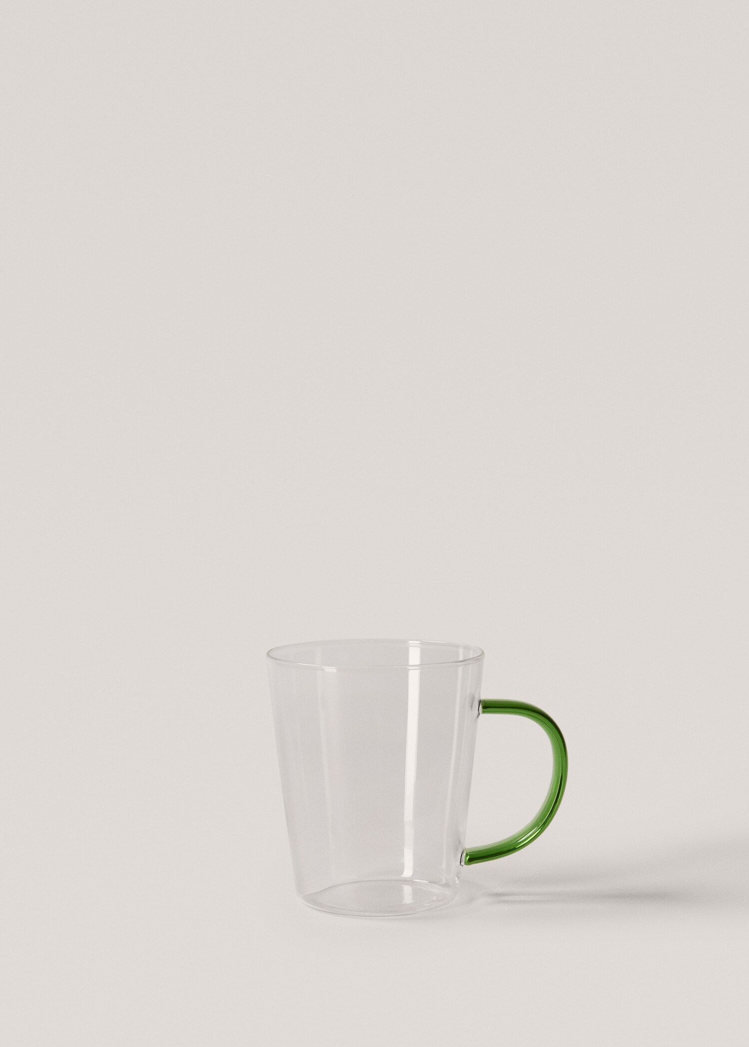 Borosilicate mug with two-tone handle - Article without model
