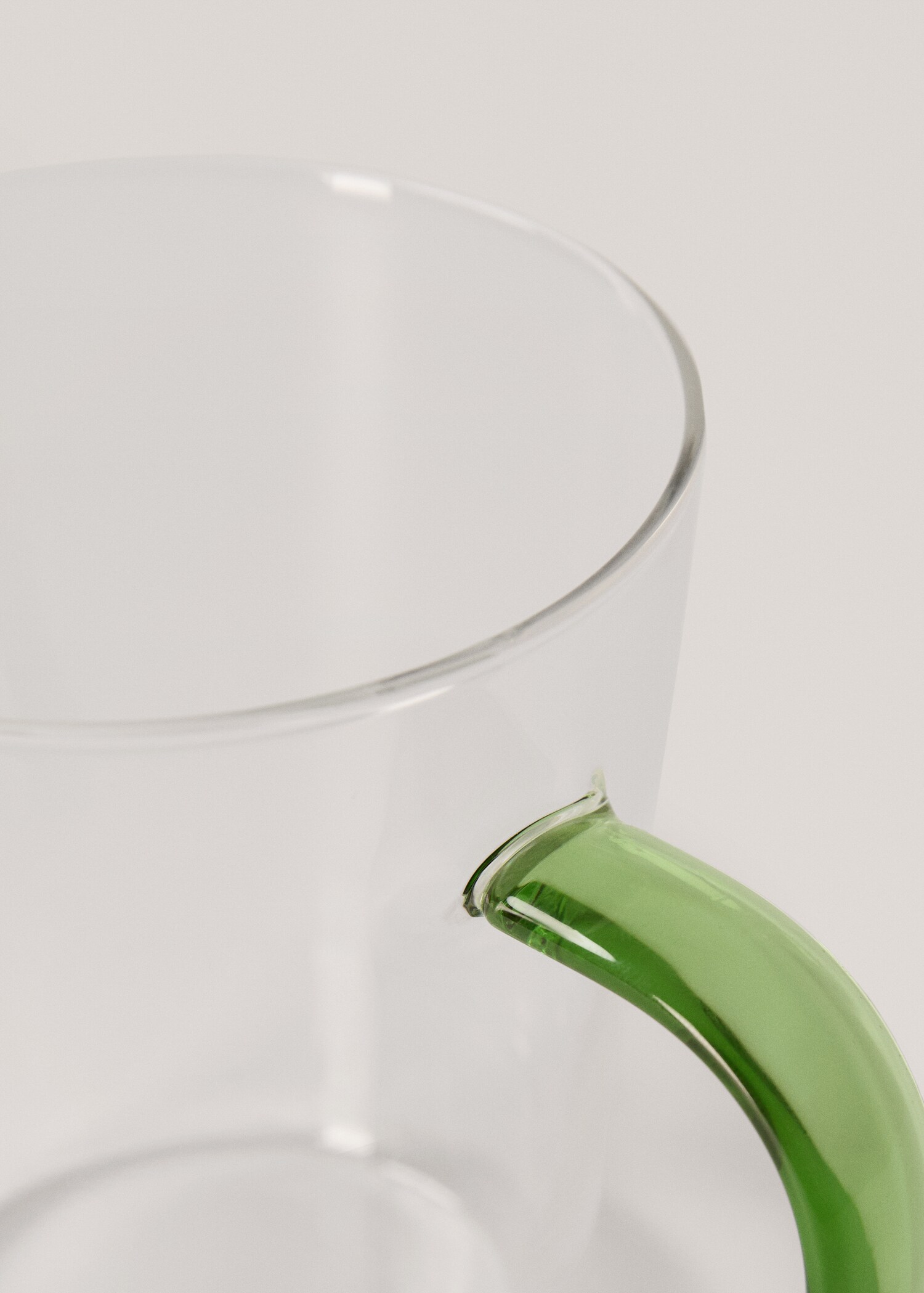 Borosilicate mug with two-tone handle - Details of the article 1