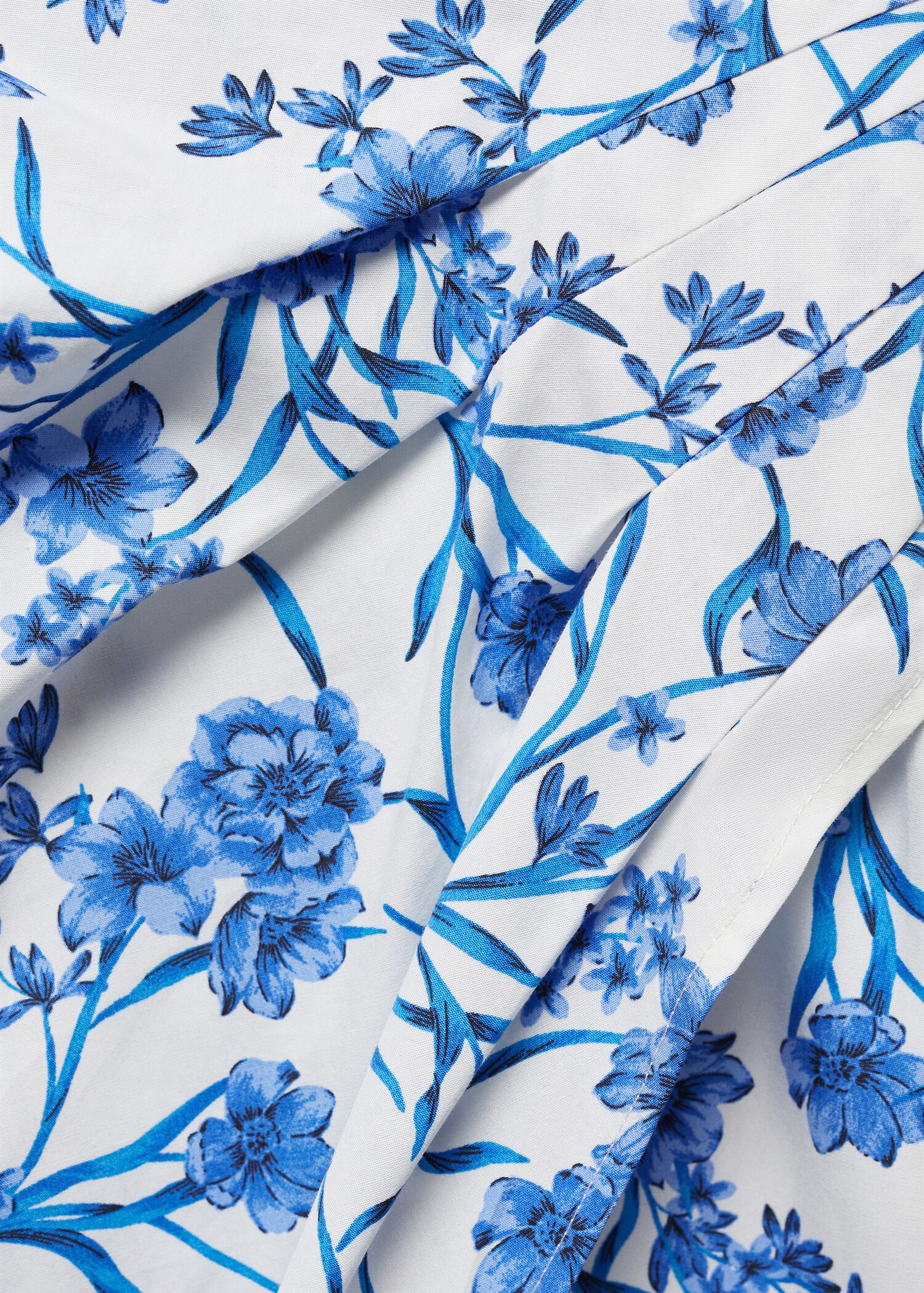 Vestido estampado manga abullonada - Detalle del artículo 8