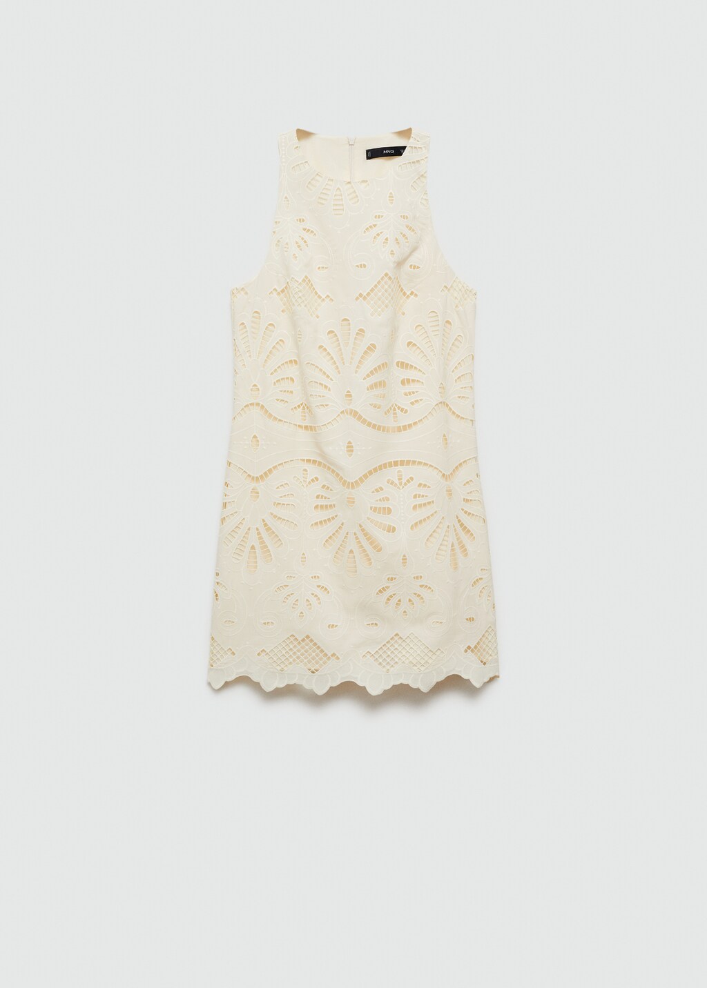 Embroidered short dress - Women | MANGO China
