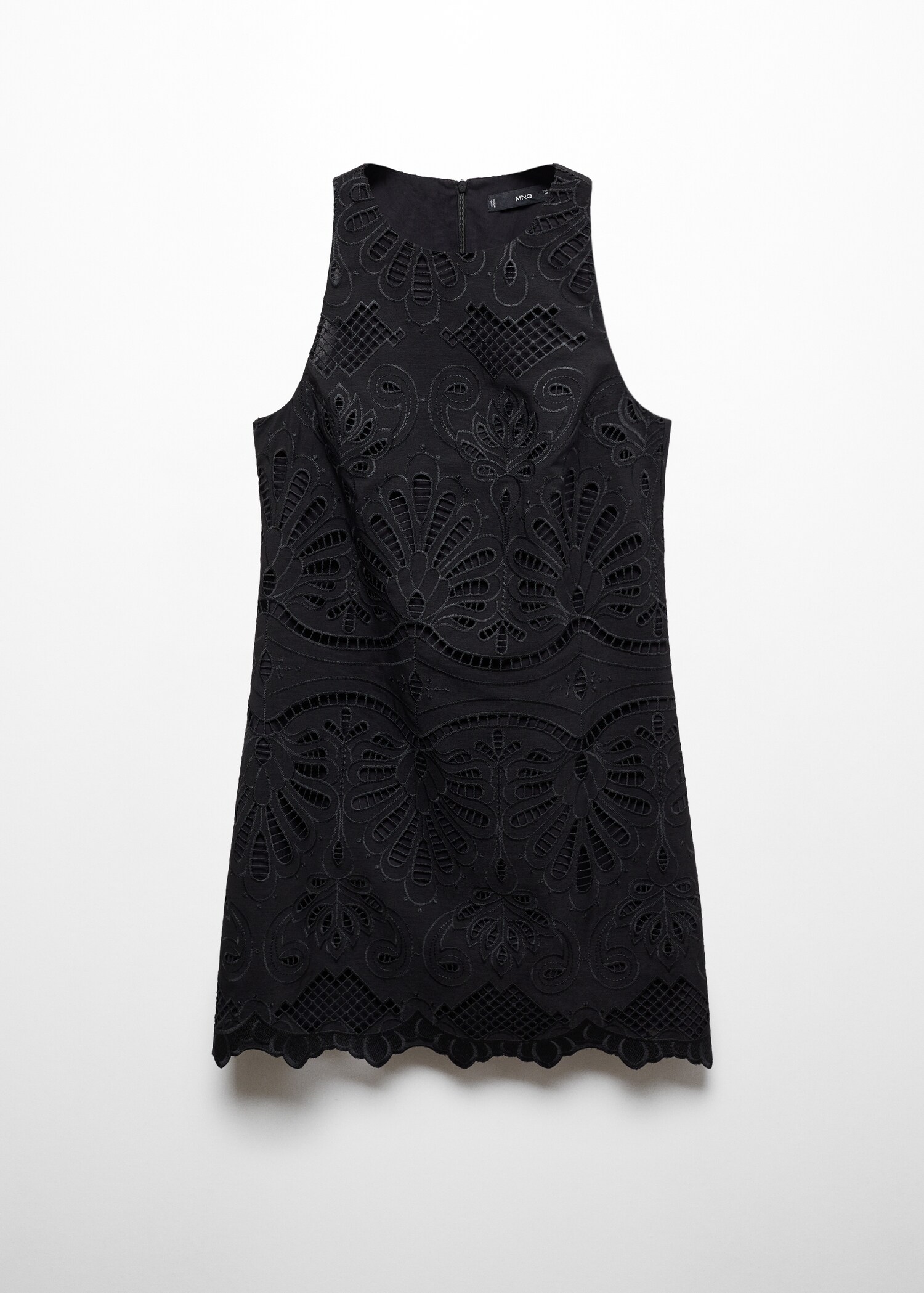 Vestido corto bordado - Artículo sin modelo