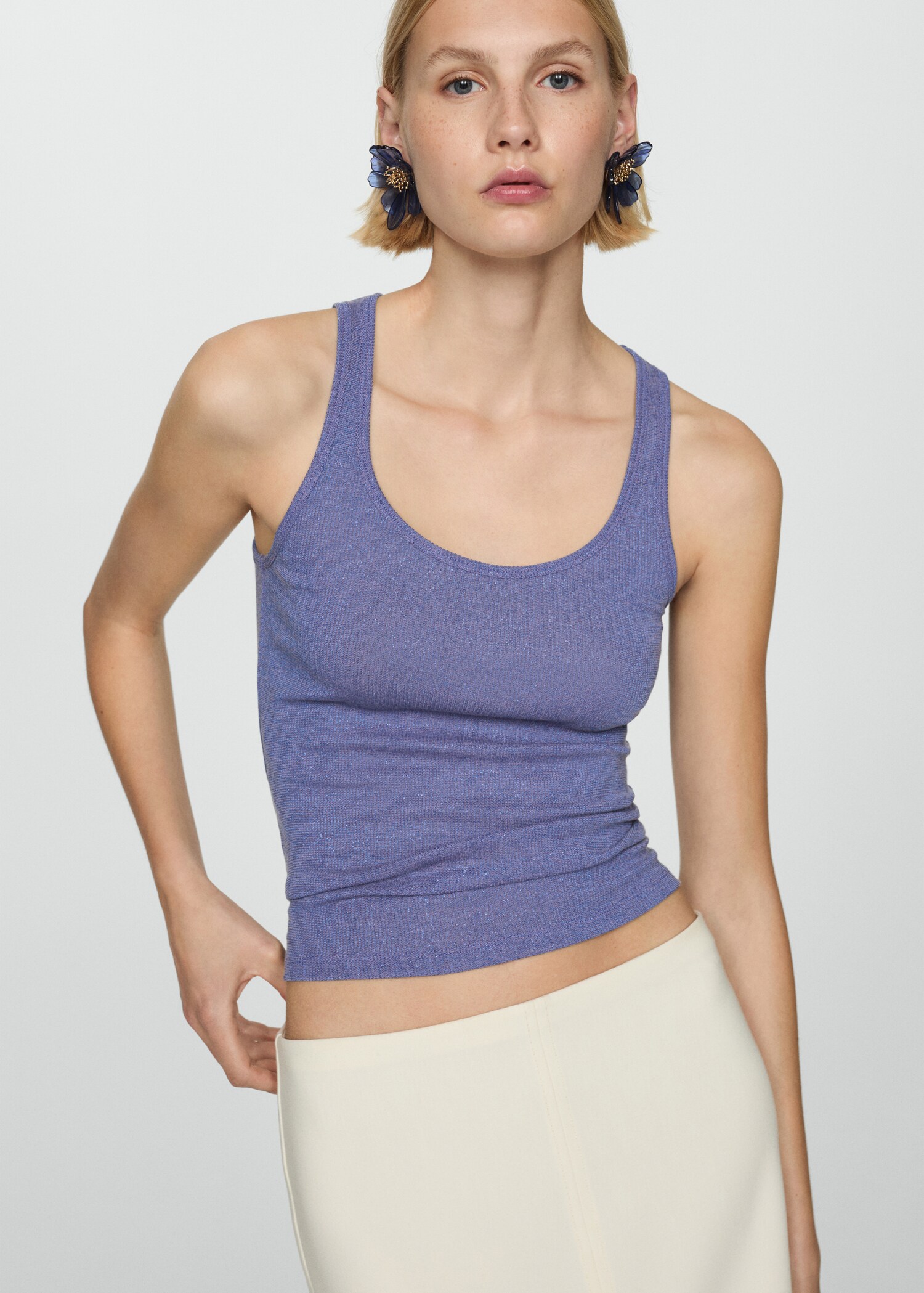 Top maille Lurex - Plan moyen