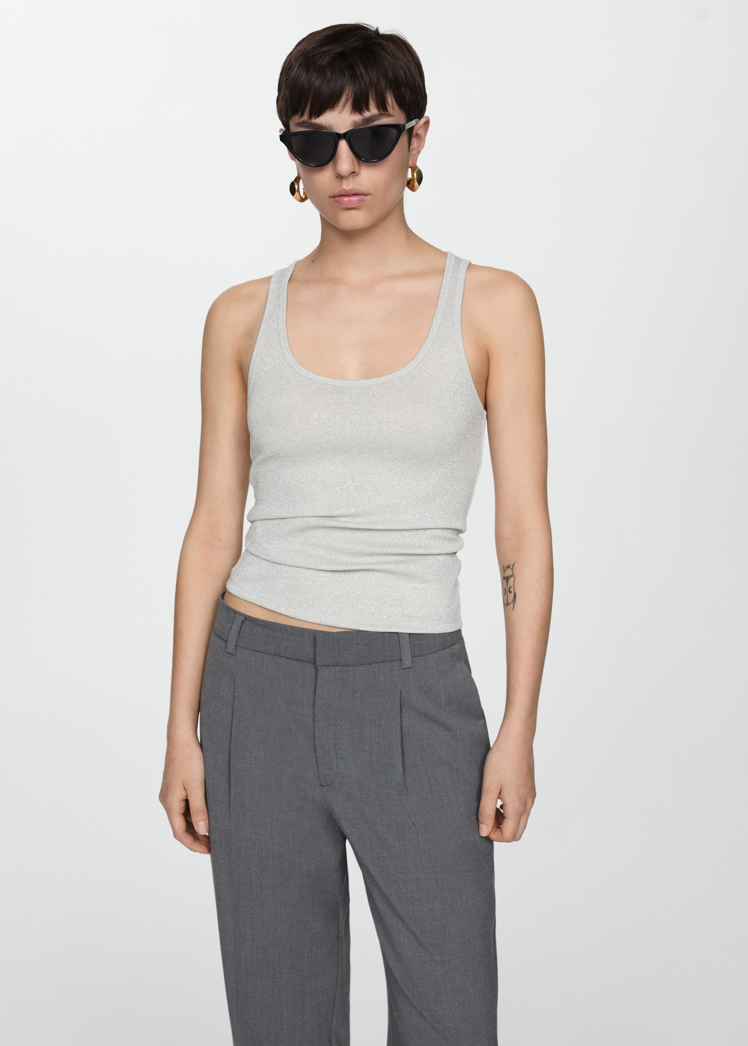 Top maille Lurex - Plan moyen