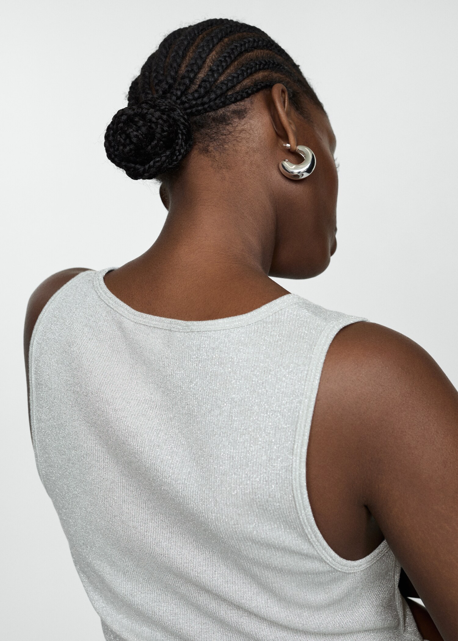 Lurex knitted top - Details of the article 4