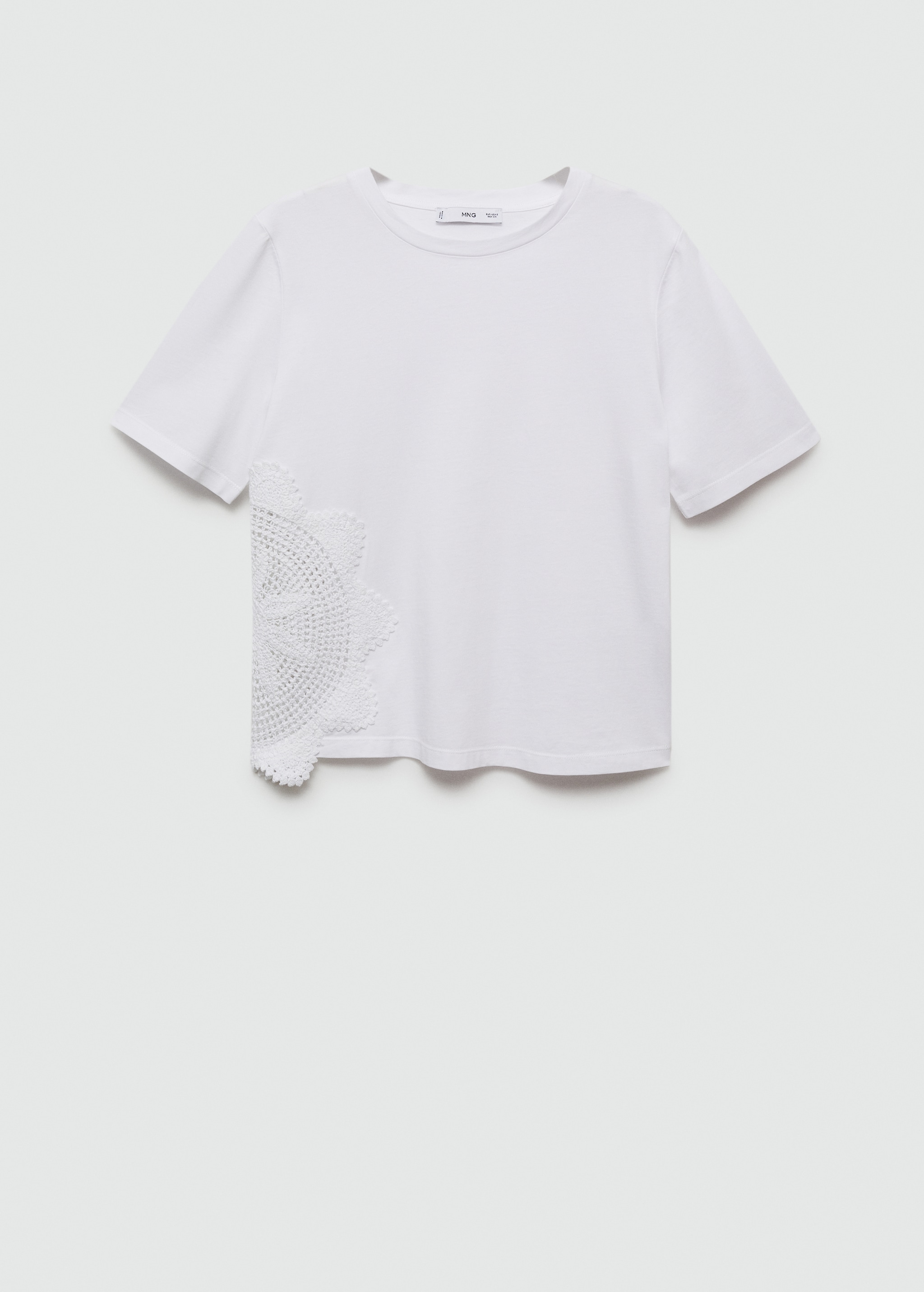 T-shirt with embroidered detail - Article without model