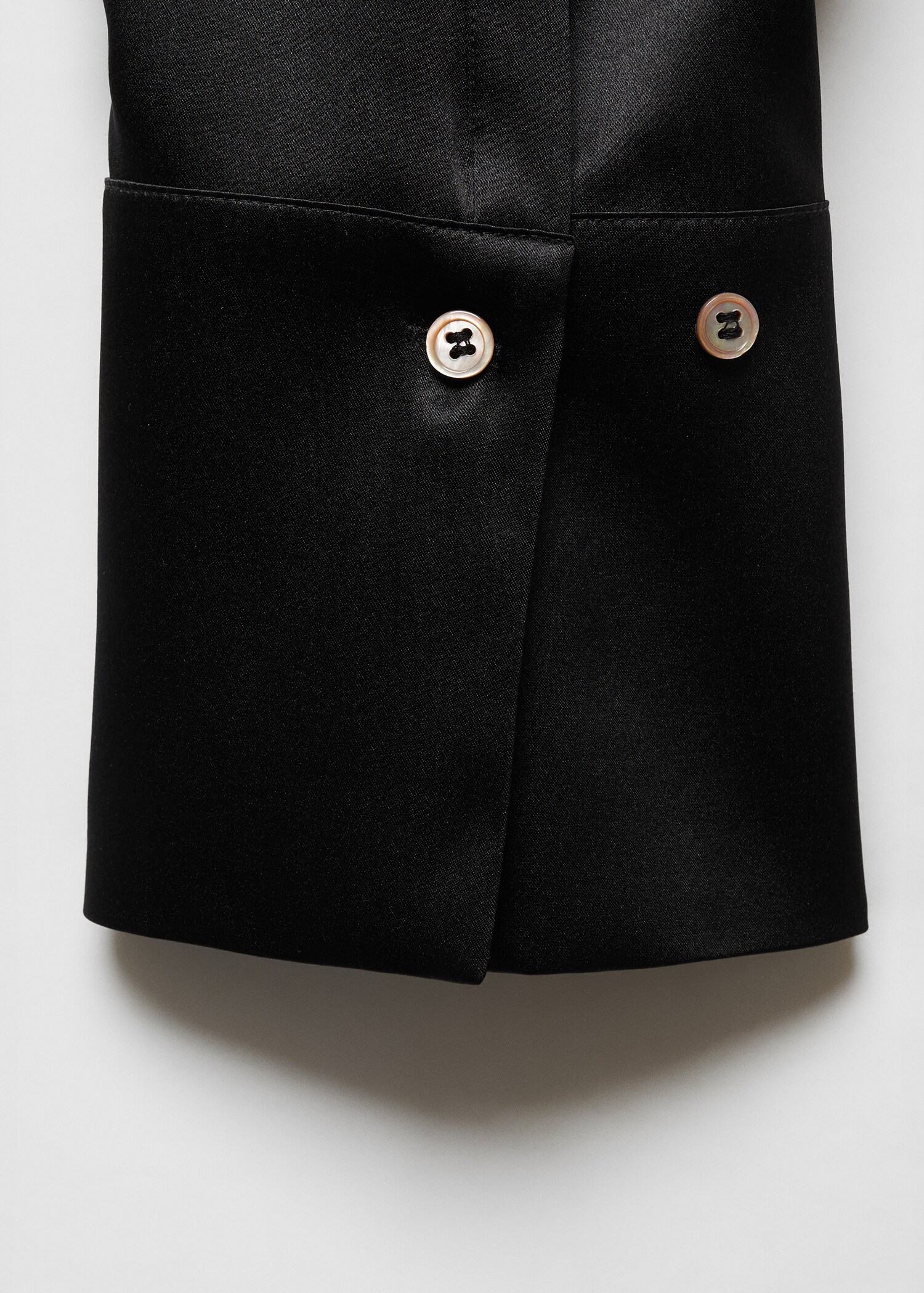Satin silk shirt - Details of the article 0