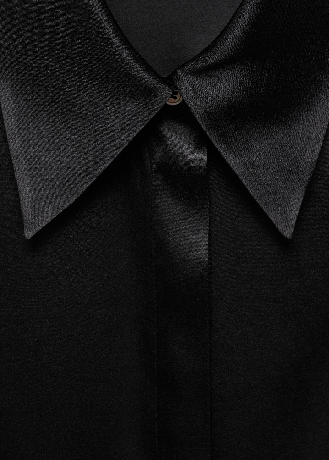 Silk Satin Contour Shirt