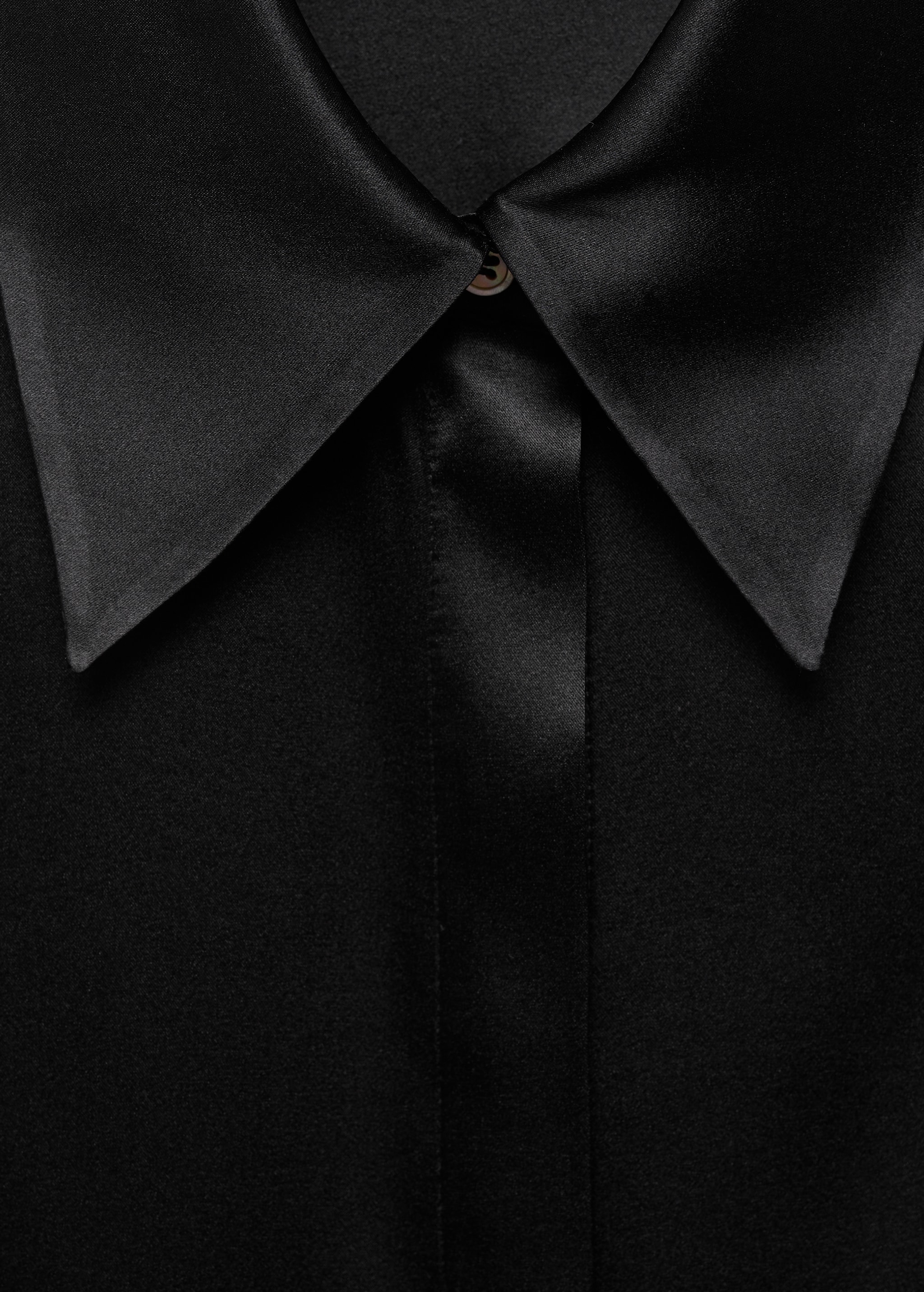 Satin silk shirt - Details of the article 8