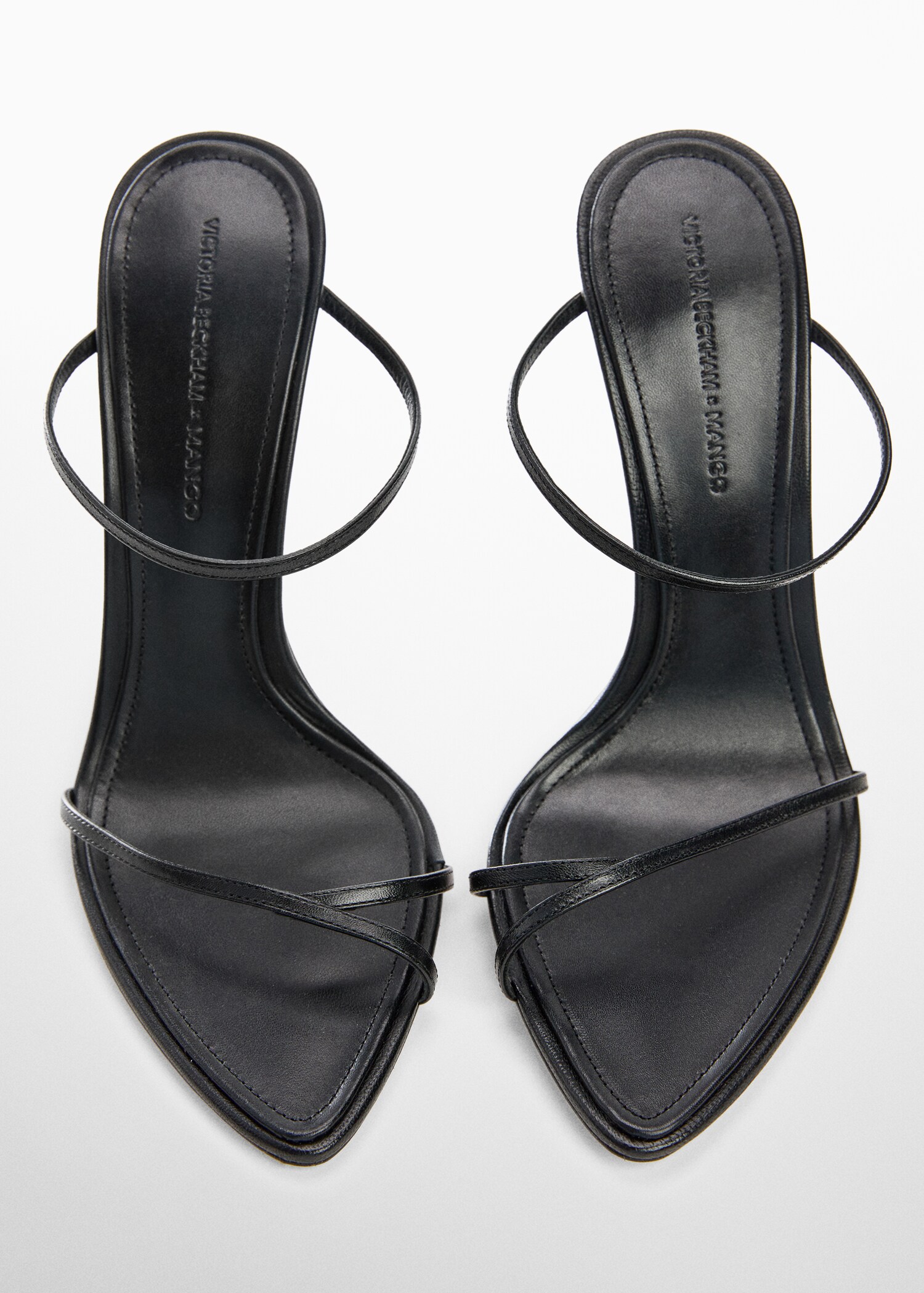 Leather sandal with inclined heel - Details of the article 2