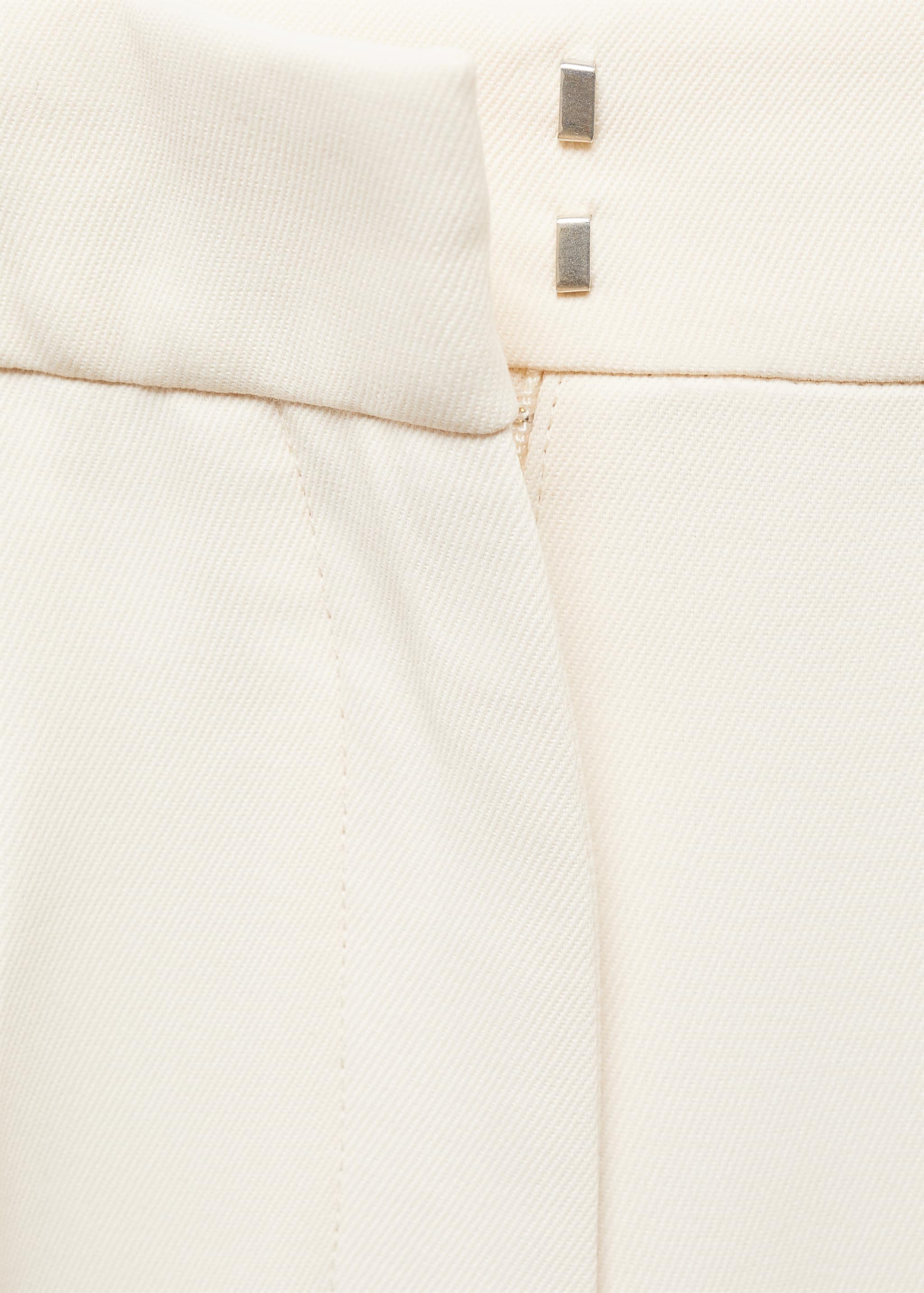 Straight mid-rise trousers - Details of the article 8