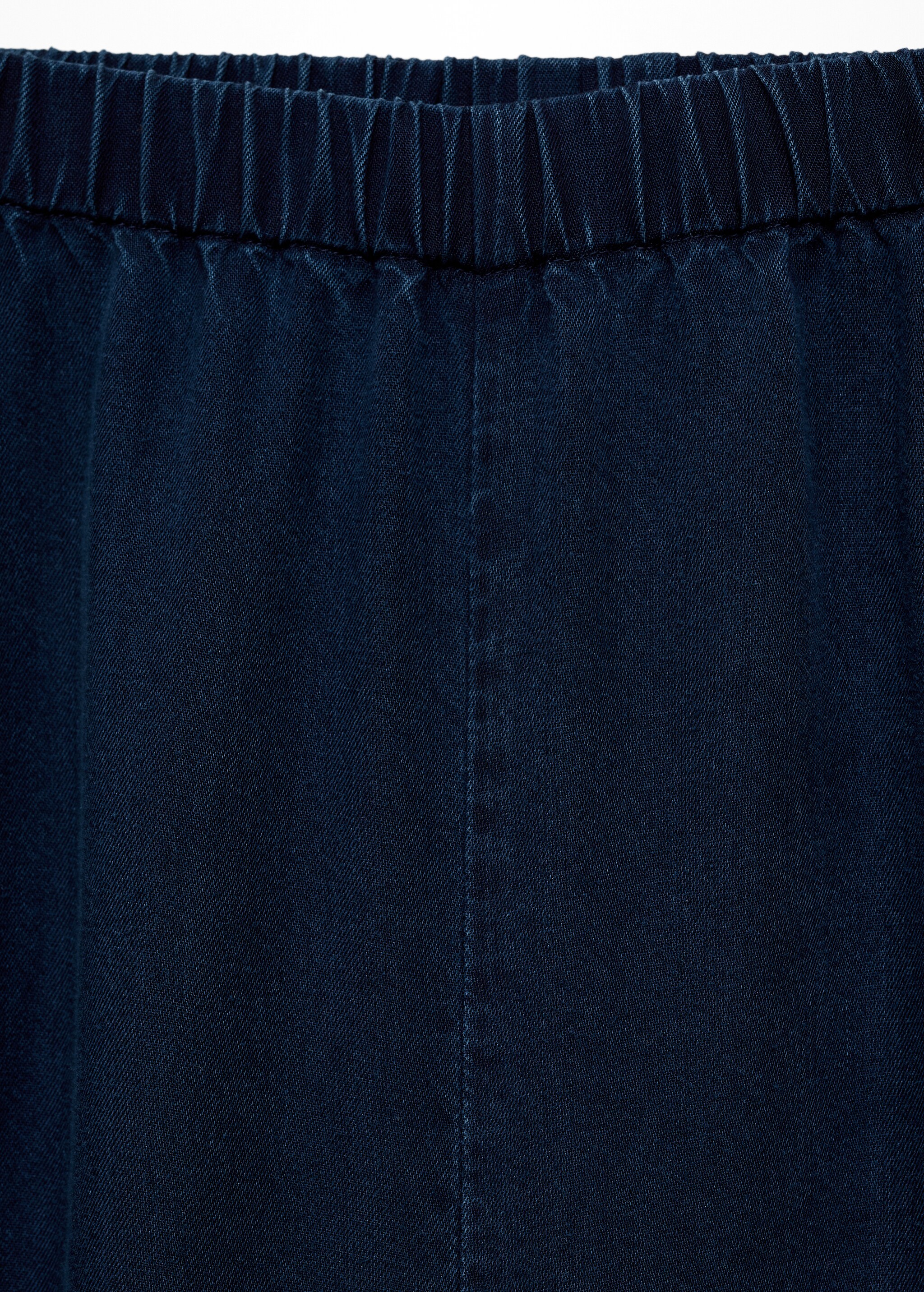 Lyocell trousers with elastic waistband - Details of the article 8