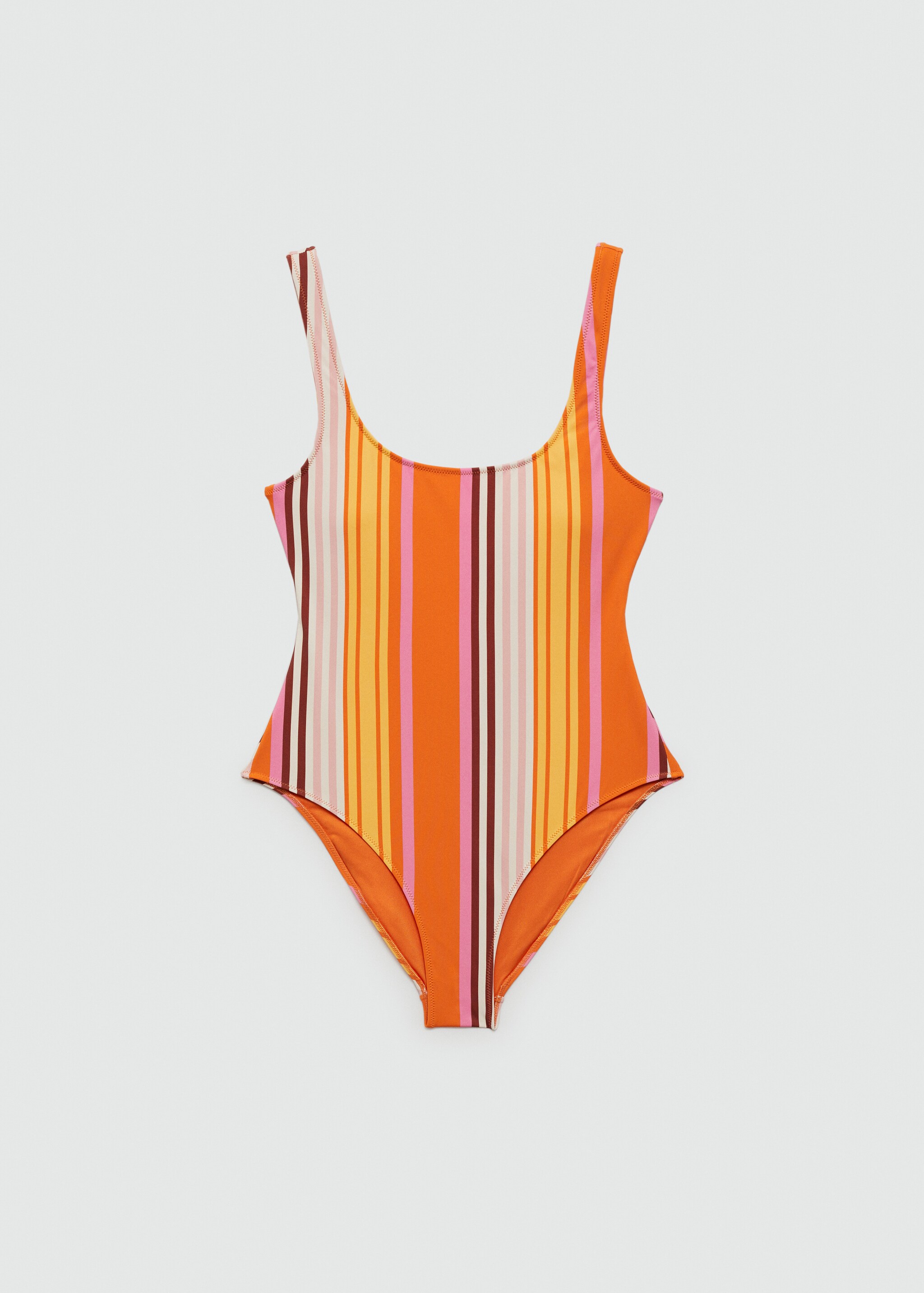 Stripes print swimsuit - Article without model