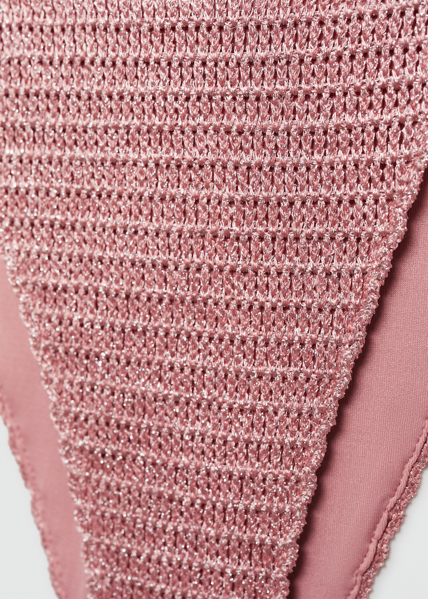 Metallic crochet bikini bottoms - Details of the article 0