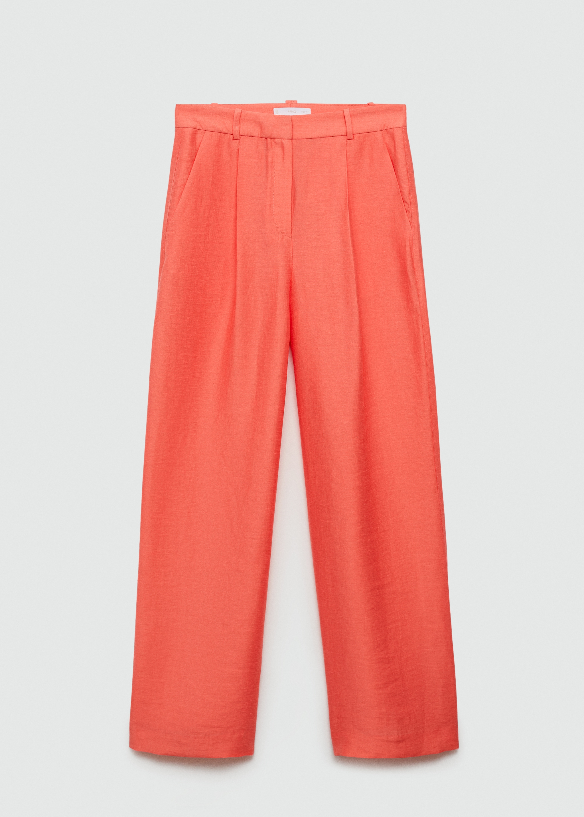 Wideleg linen pants - Article without model