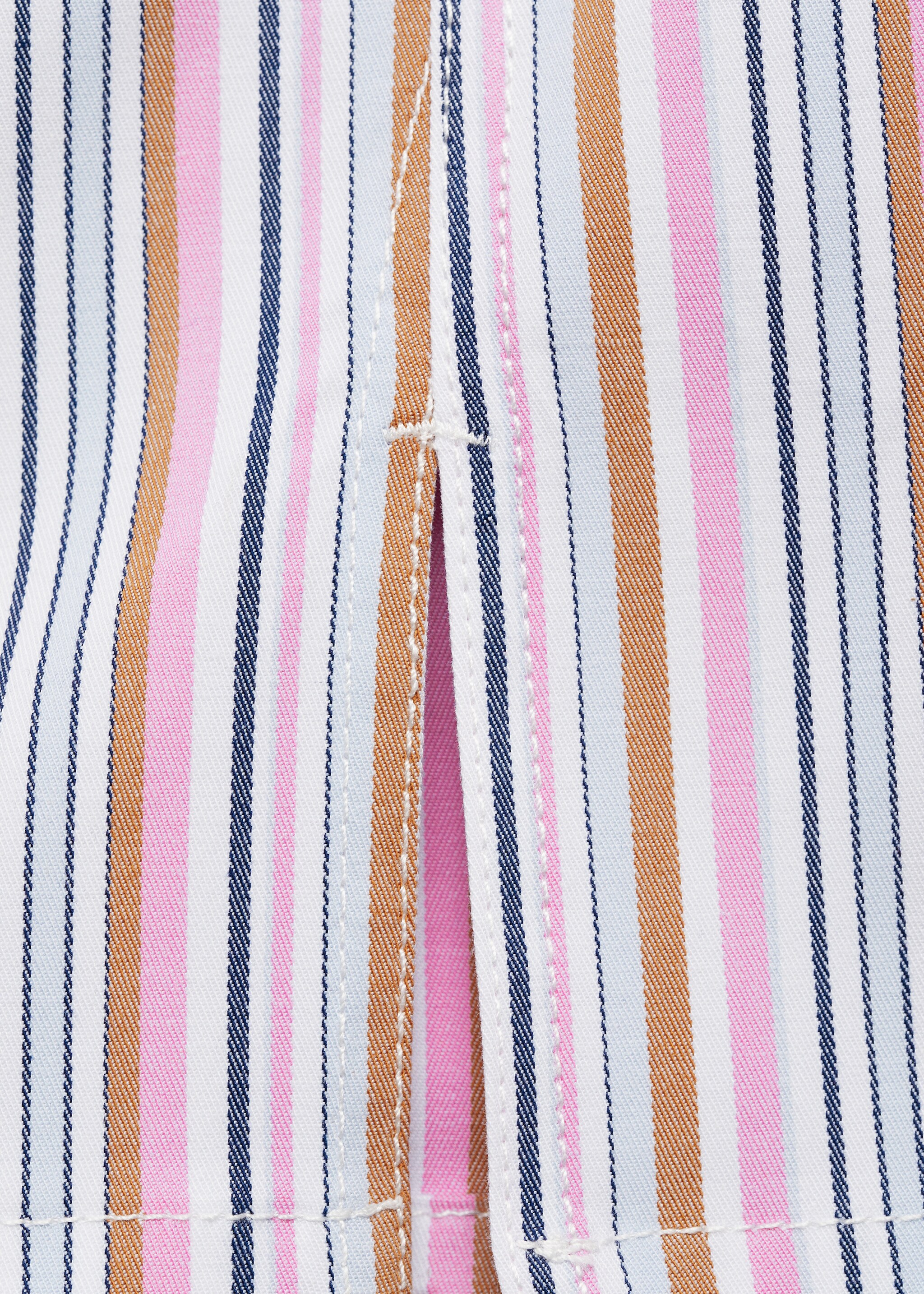 Striped capri jeans - Details of the article 0