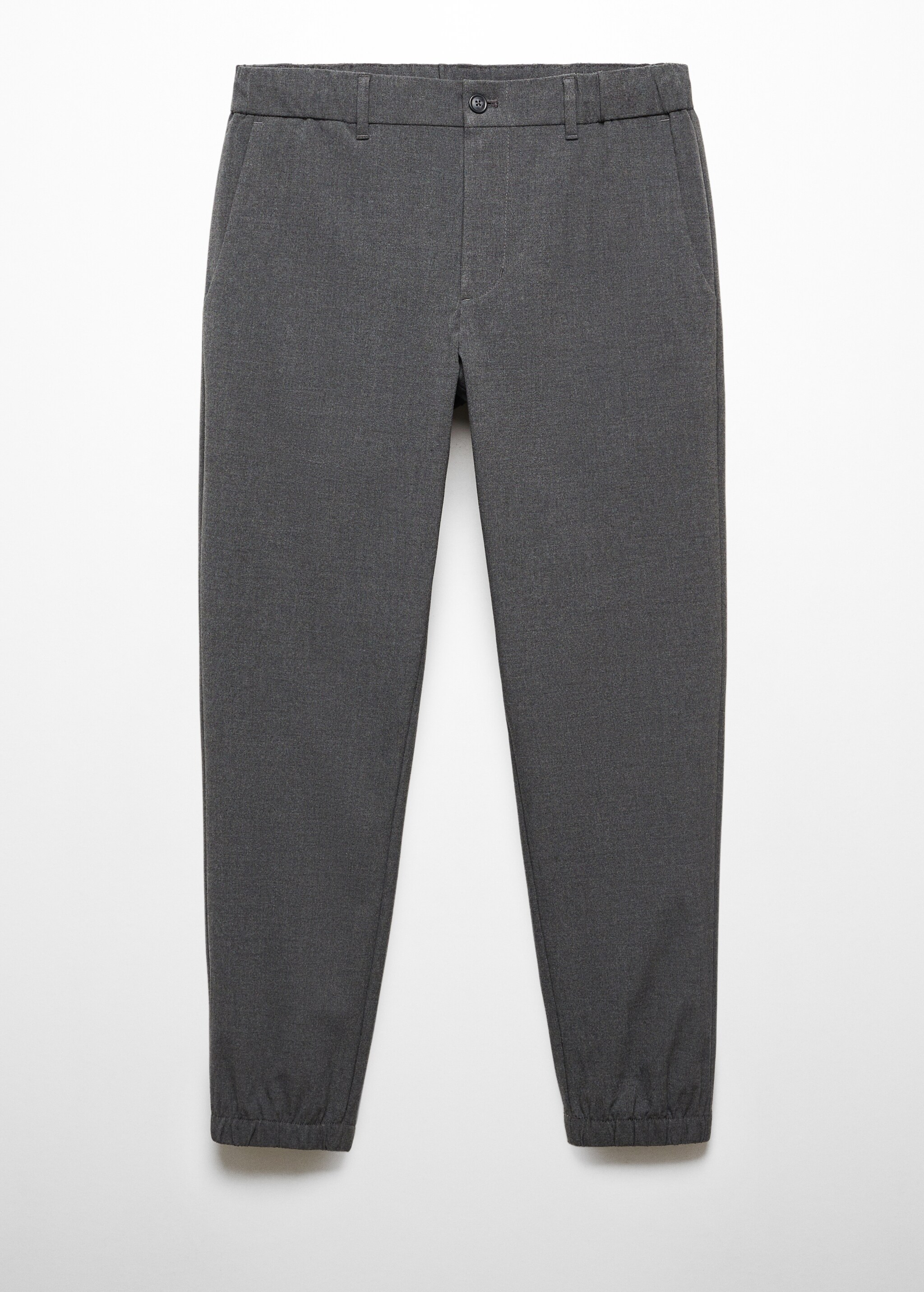 Slim-fit jogger trousers with drawstring - Article without model